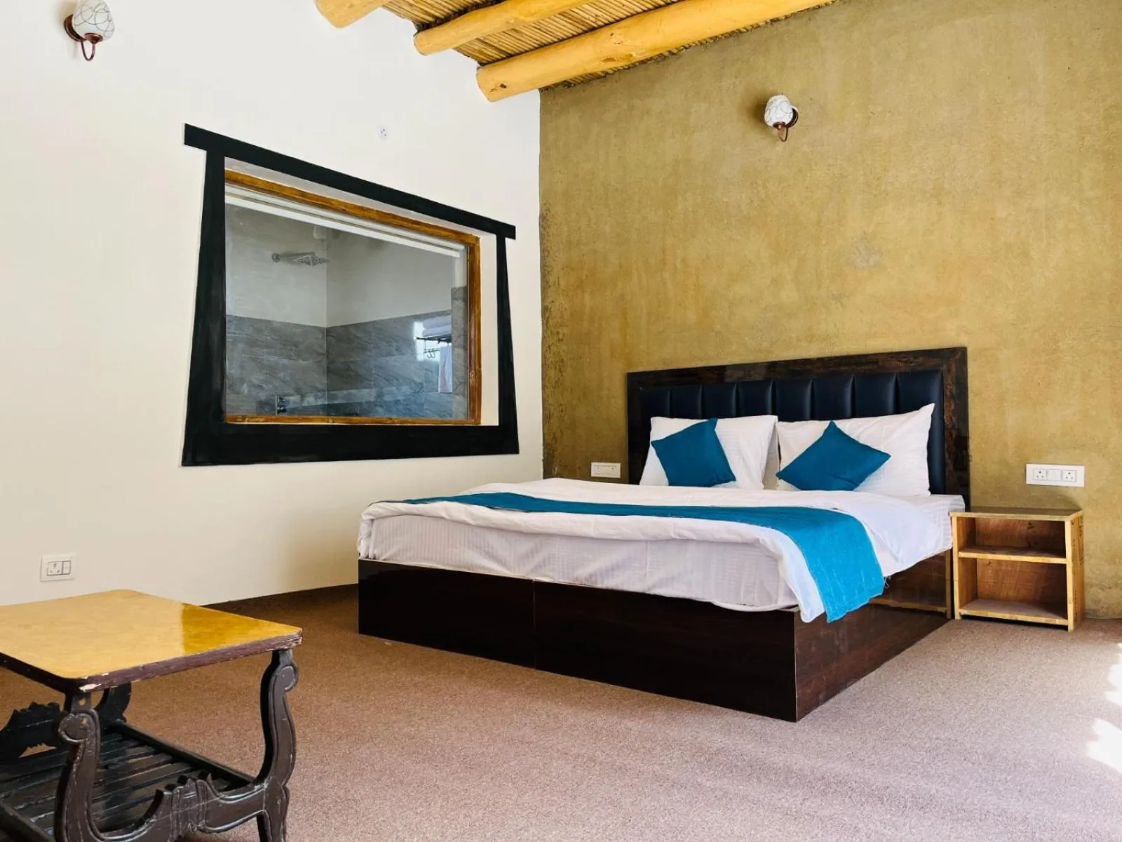 Bed in Hunder Tamarix Resort