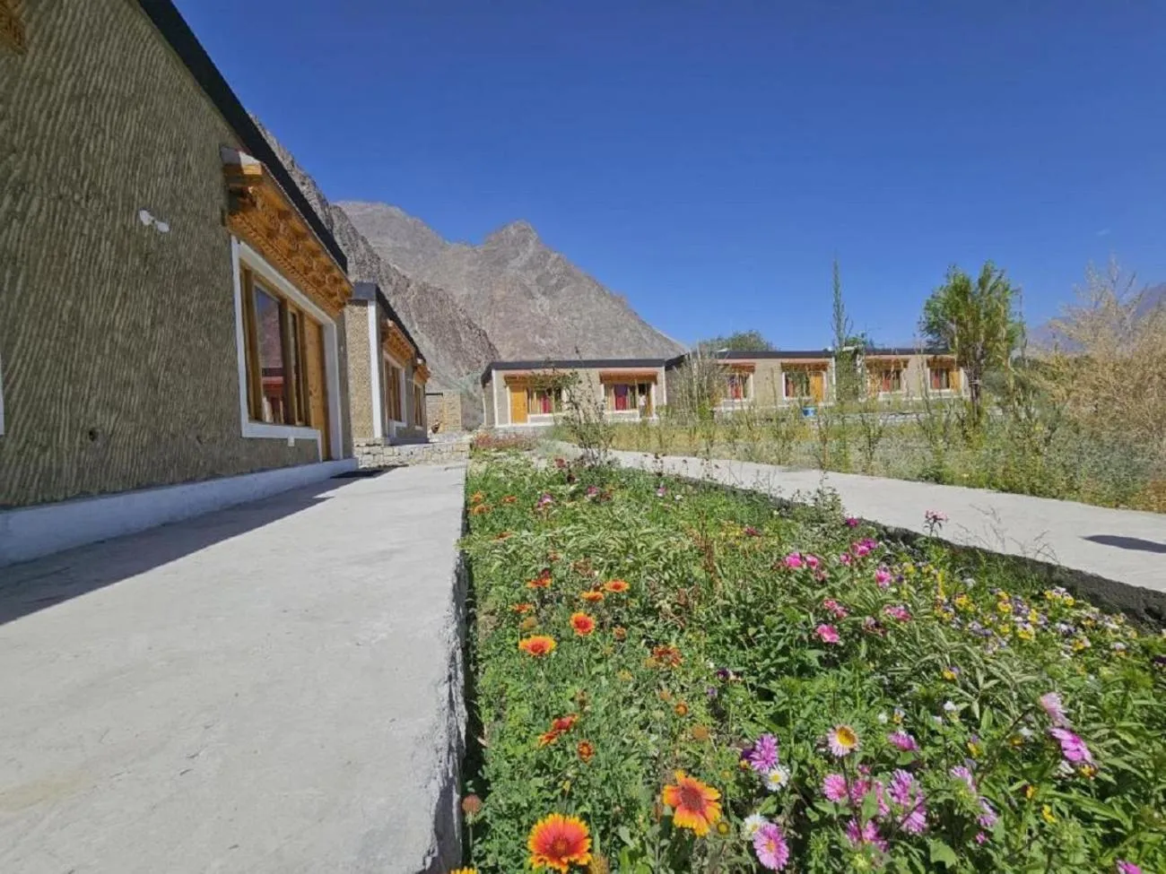 Property building in Hunder Tamarix Resort