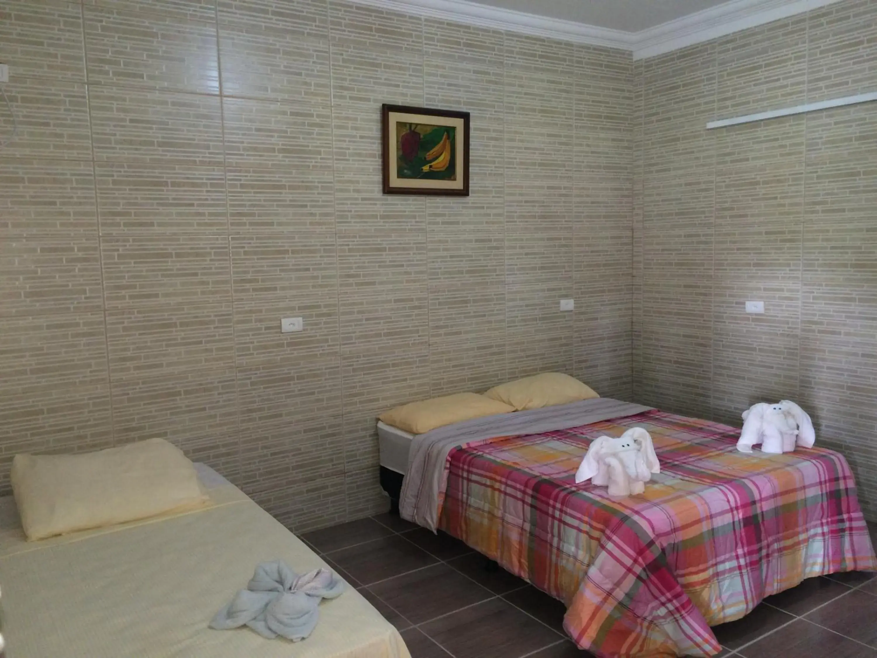 Bed in Chalés de Peroba Bed in Chalés de Peroba