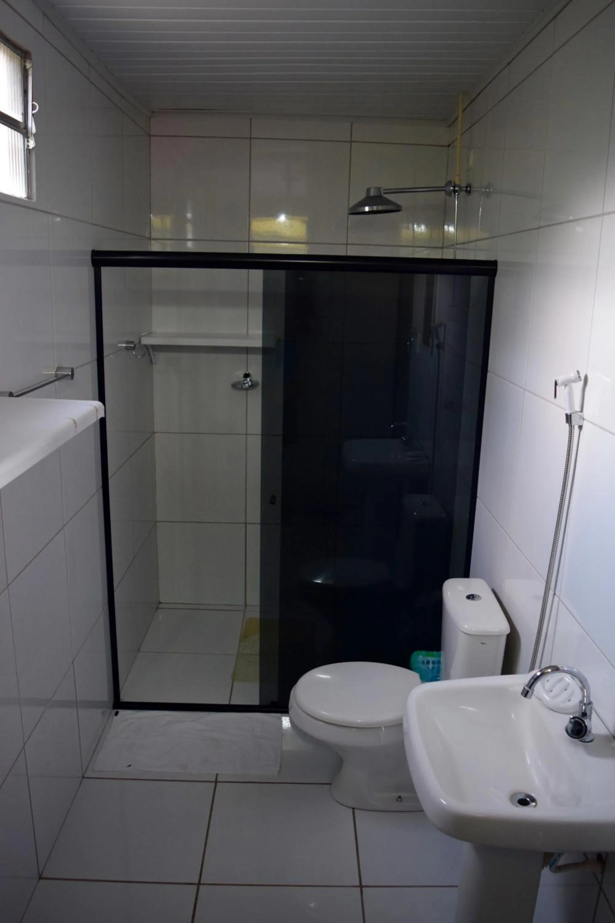 Bathroom in Chalés de Peroba