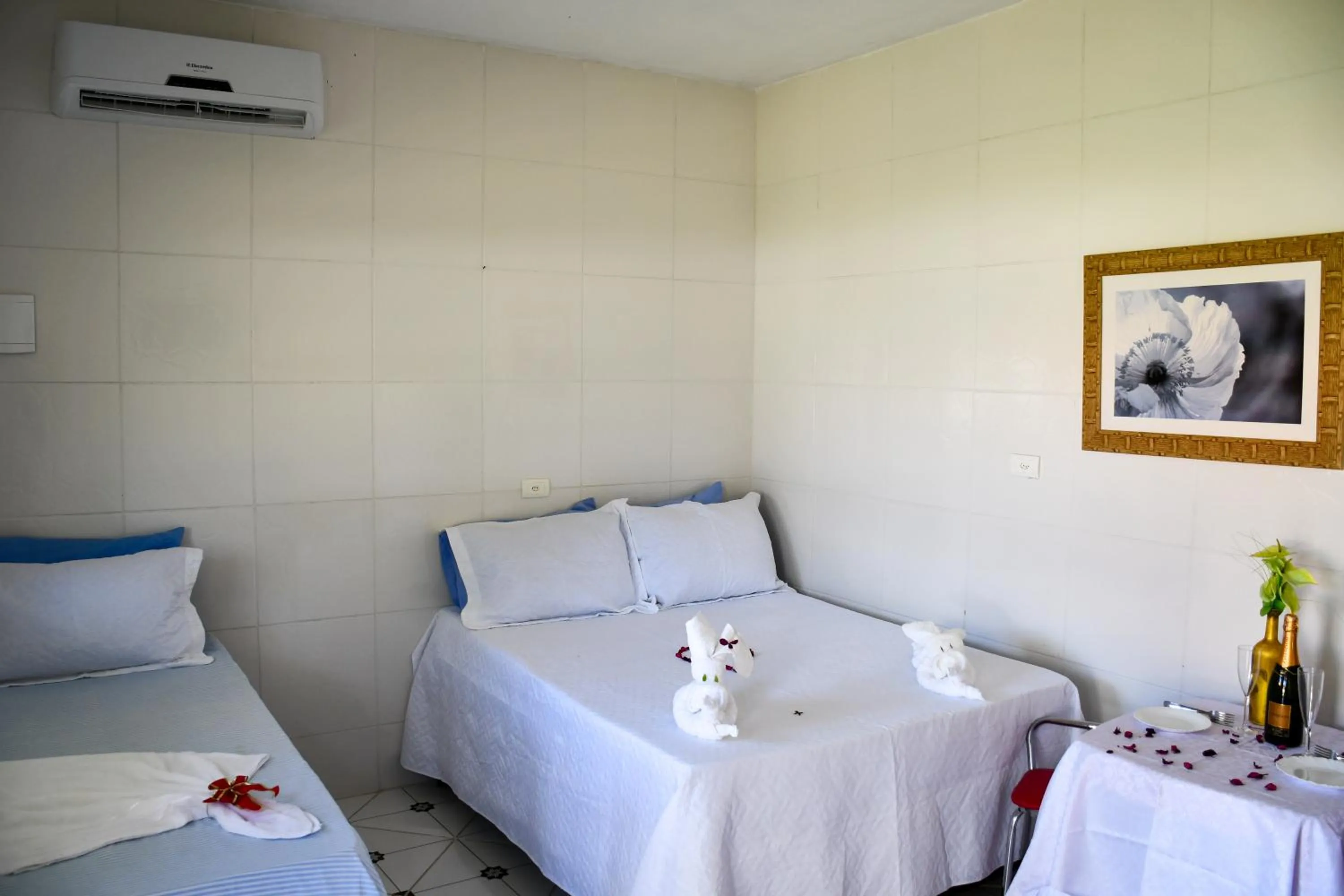 Bed in Chalés de Peroba