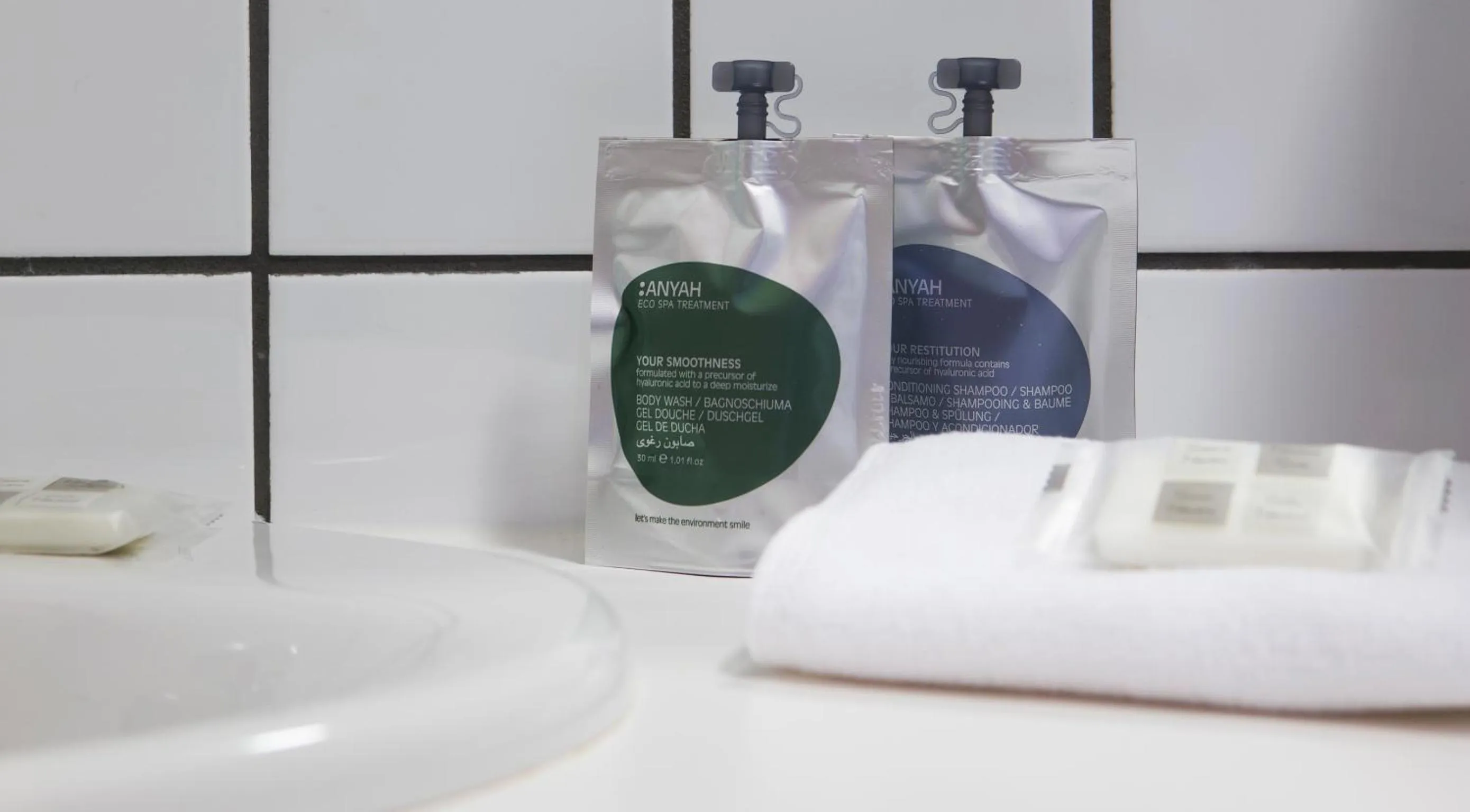 Bathroom in Island Apartments