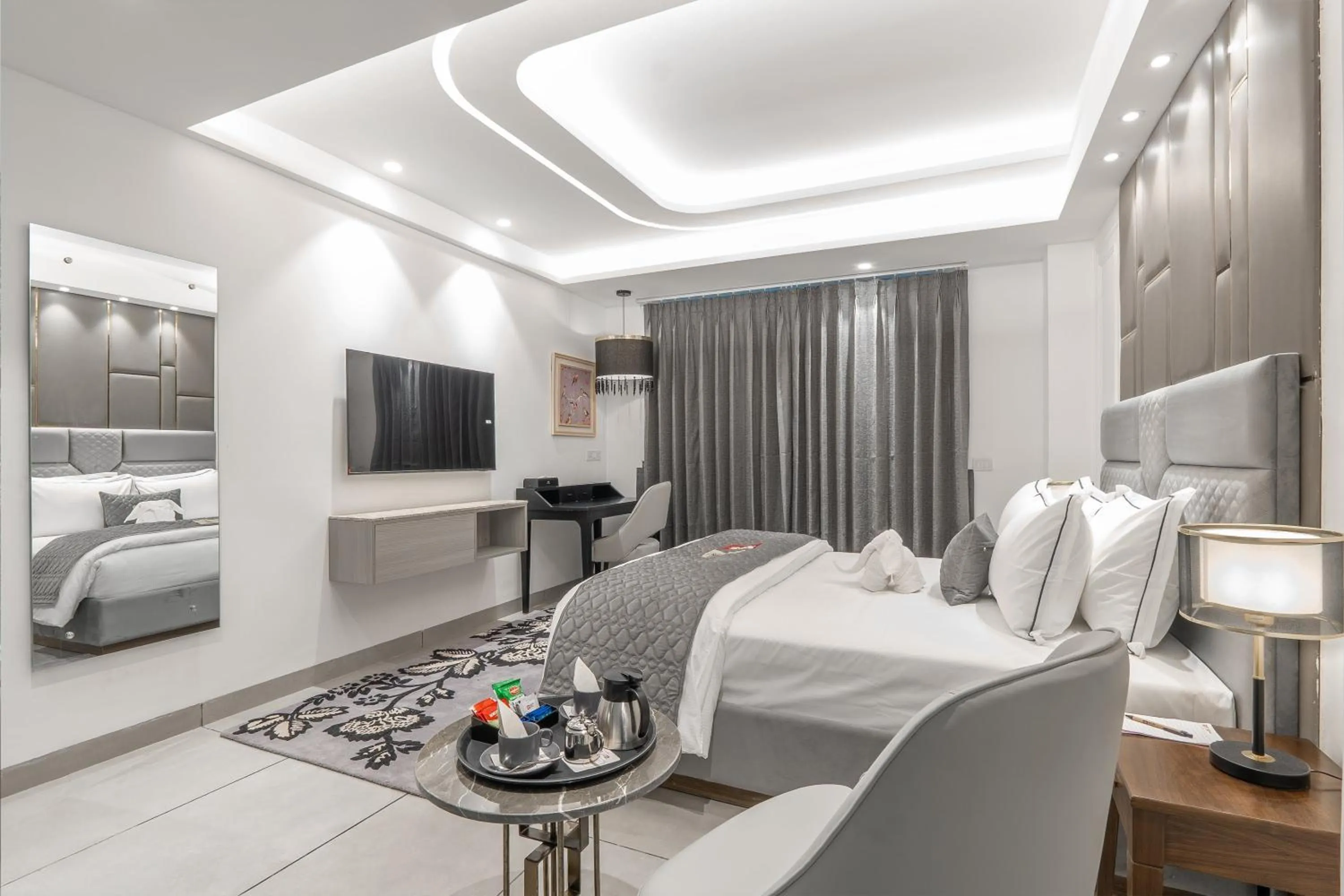 Photo of the whole room, Bed in Mastiff Select Mandavya Dharamkot, McLeodganj