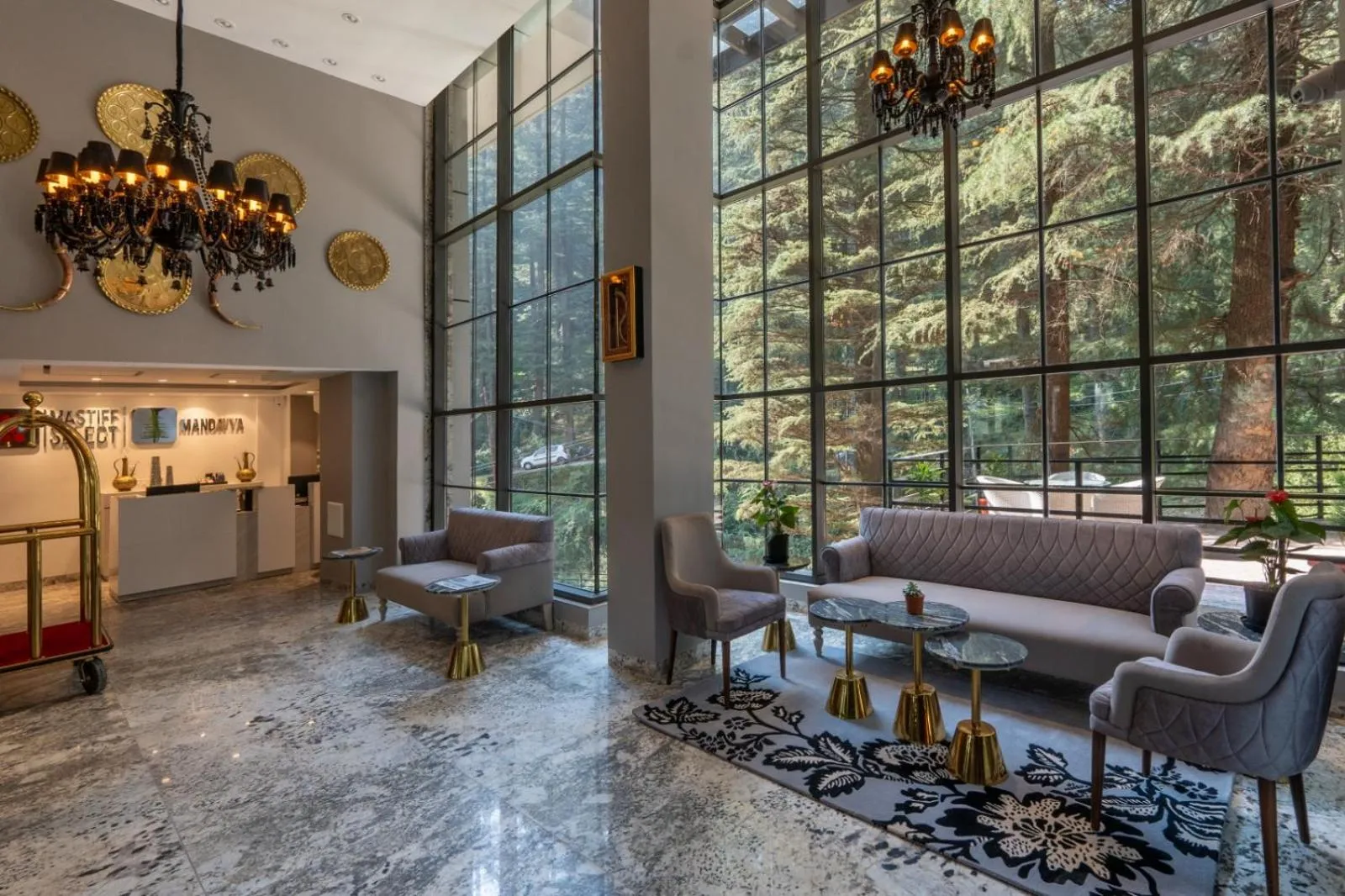 Property building in Mastiff Select Mandavya Dharamkot, McLeodganj