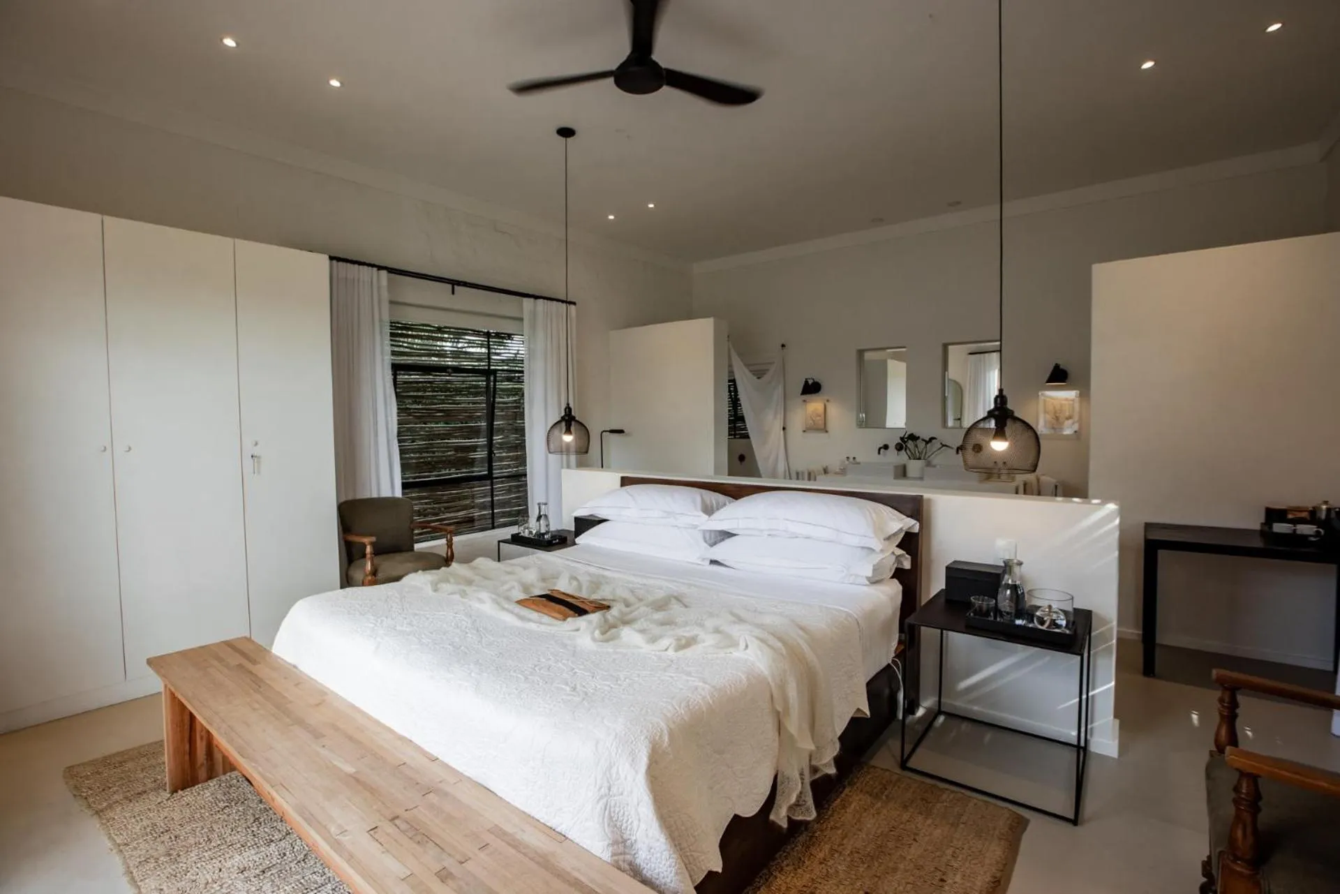 Bed in Torburnlea Homestead Luxury Accommodation