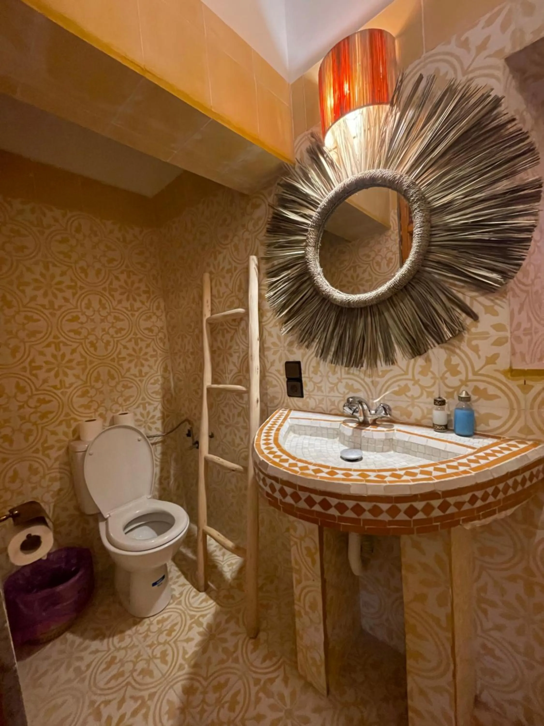 Toilet in Riad La Calèche