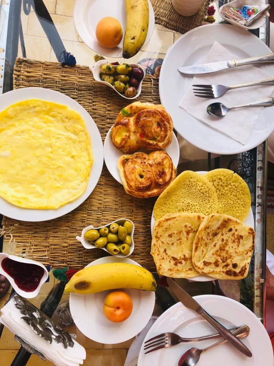 Food in Riad La Calèche