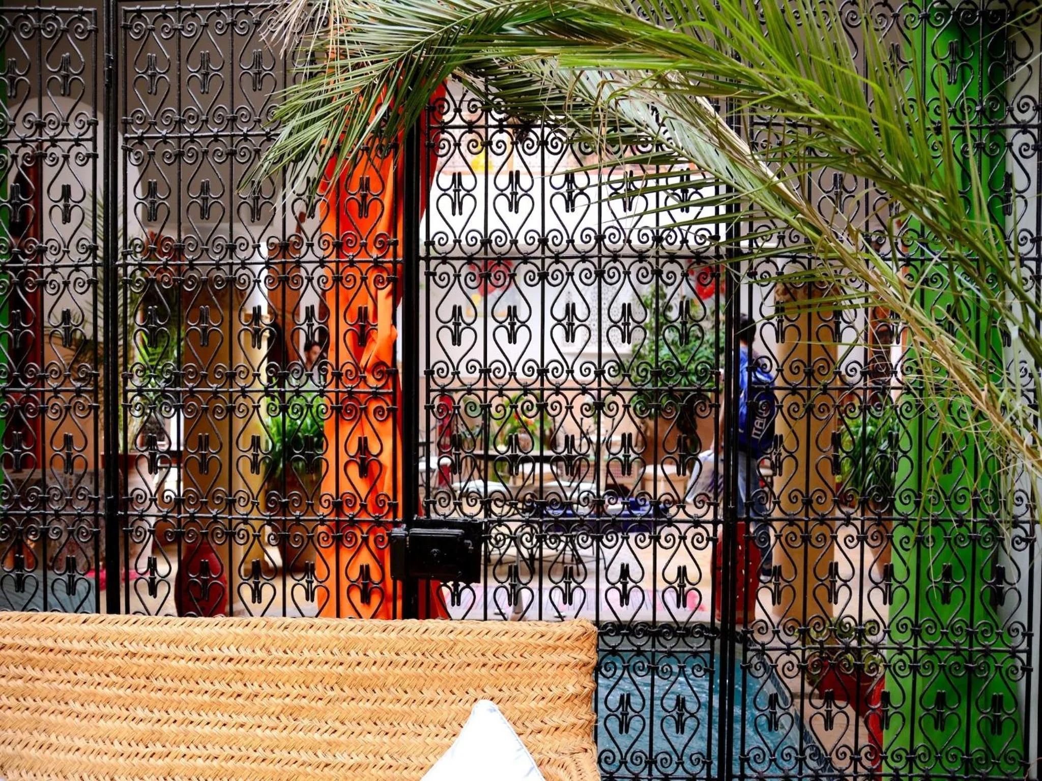 Patio in Riad La Calèche