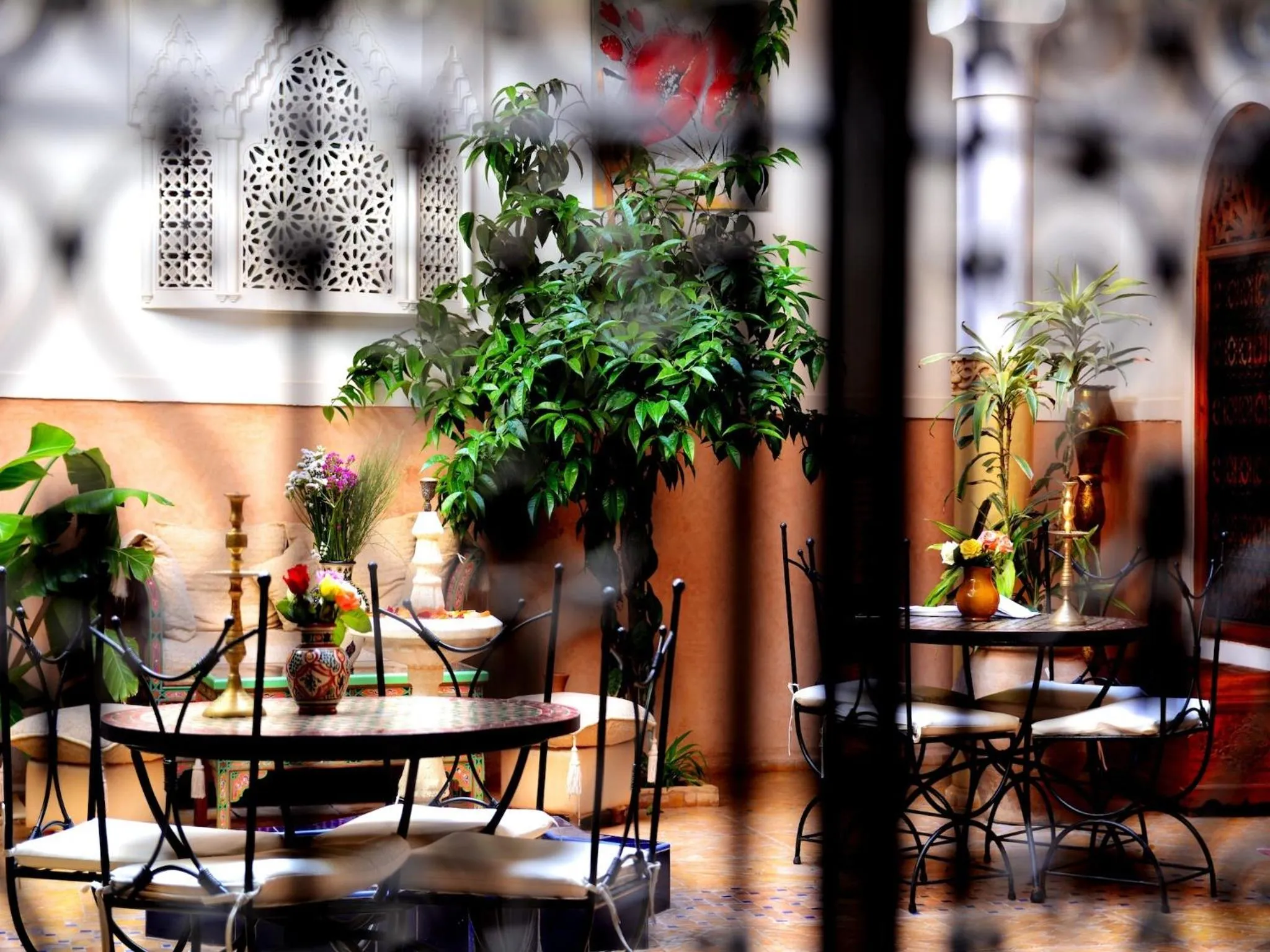 Patio in Riad La Calèche