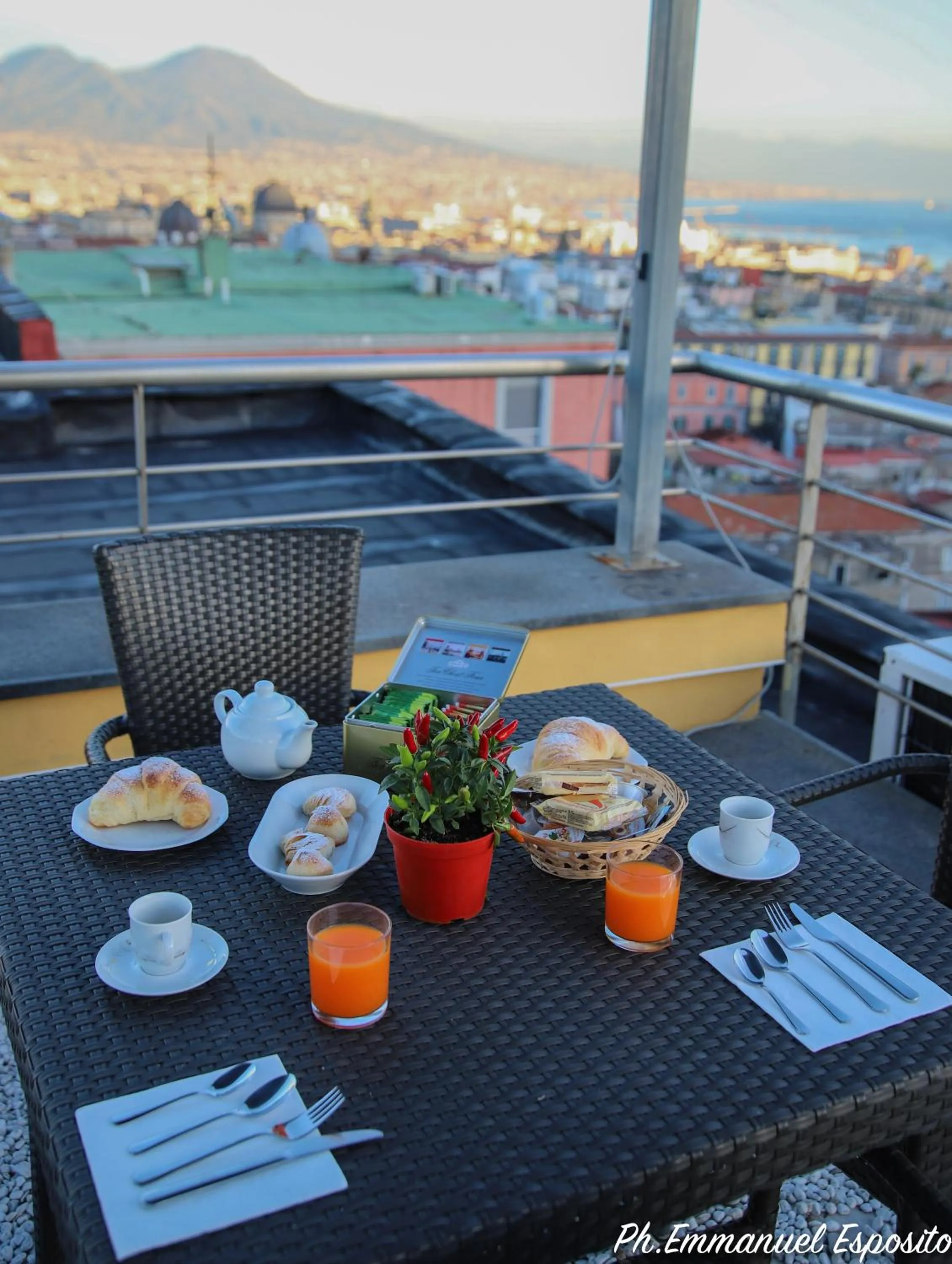 Balcony/Terrace in B&B Nel Regno di Napoli