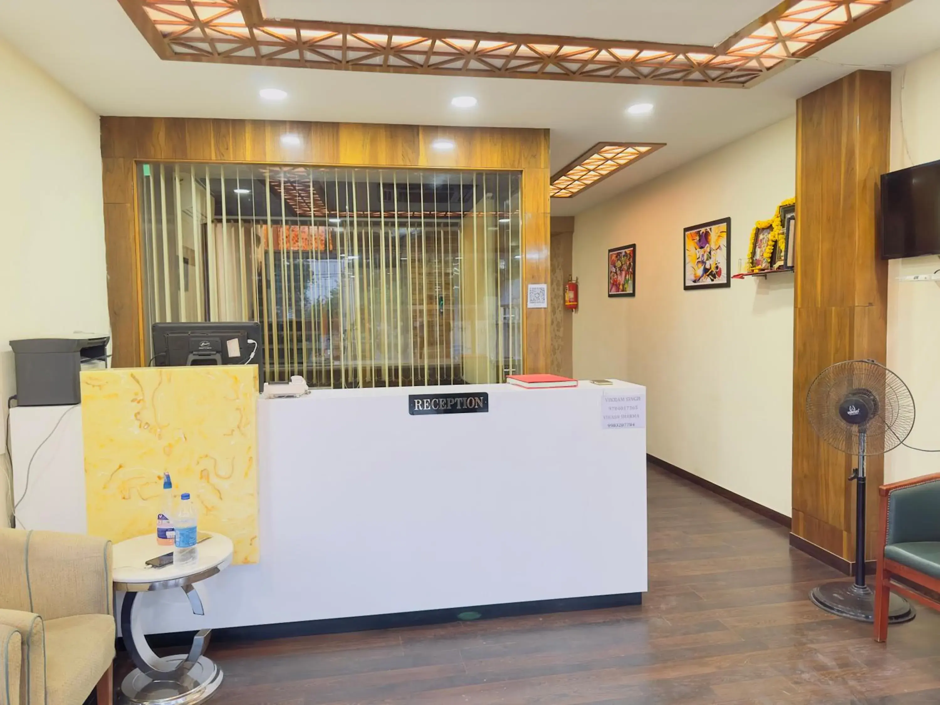 Lobby or reception in Hotel New Holiday Lobby or reception in Hotel New Holiday