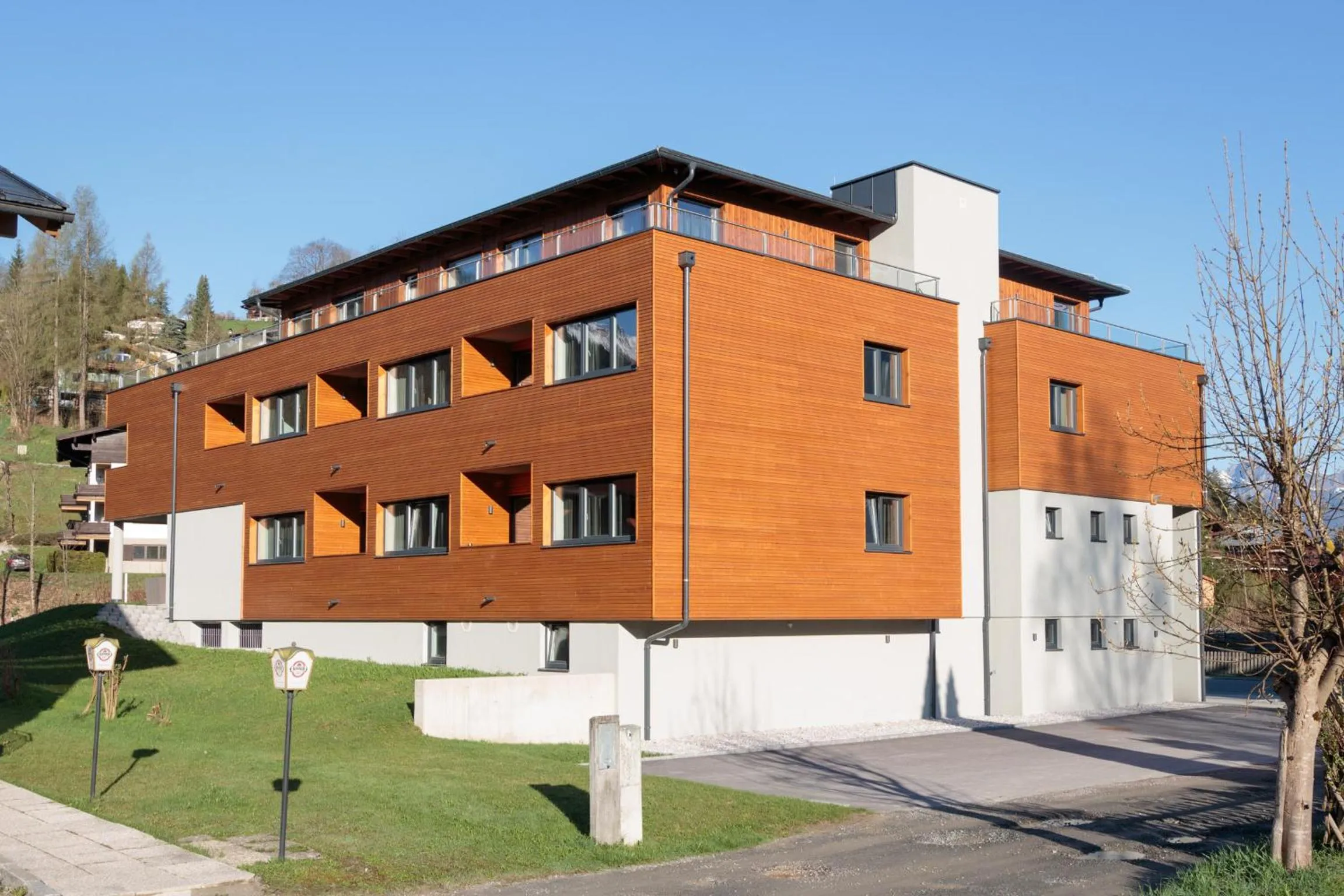 Facade/entrance in Sport Chalet Maria Alm