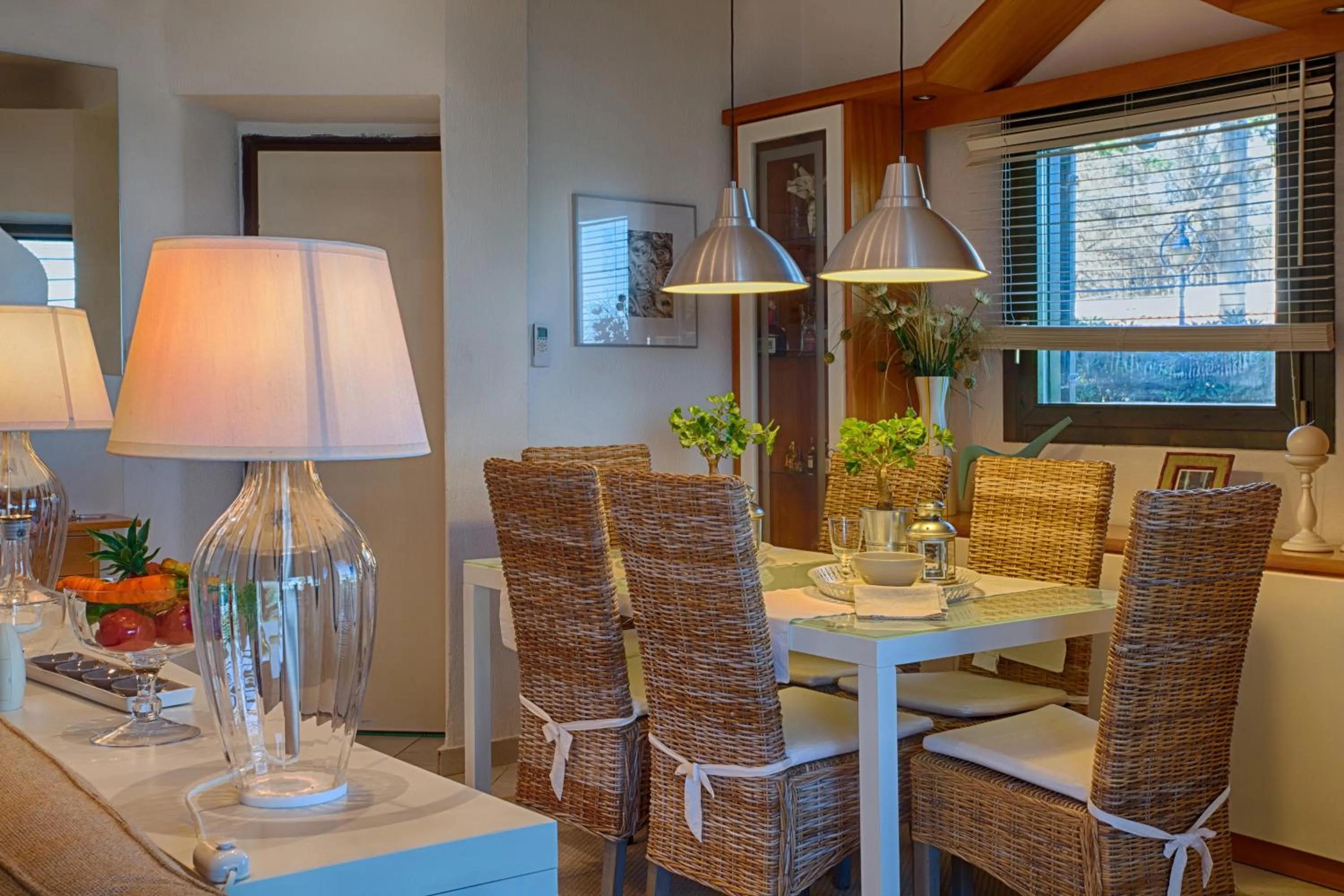 Dining area in Villa Sofias