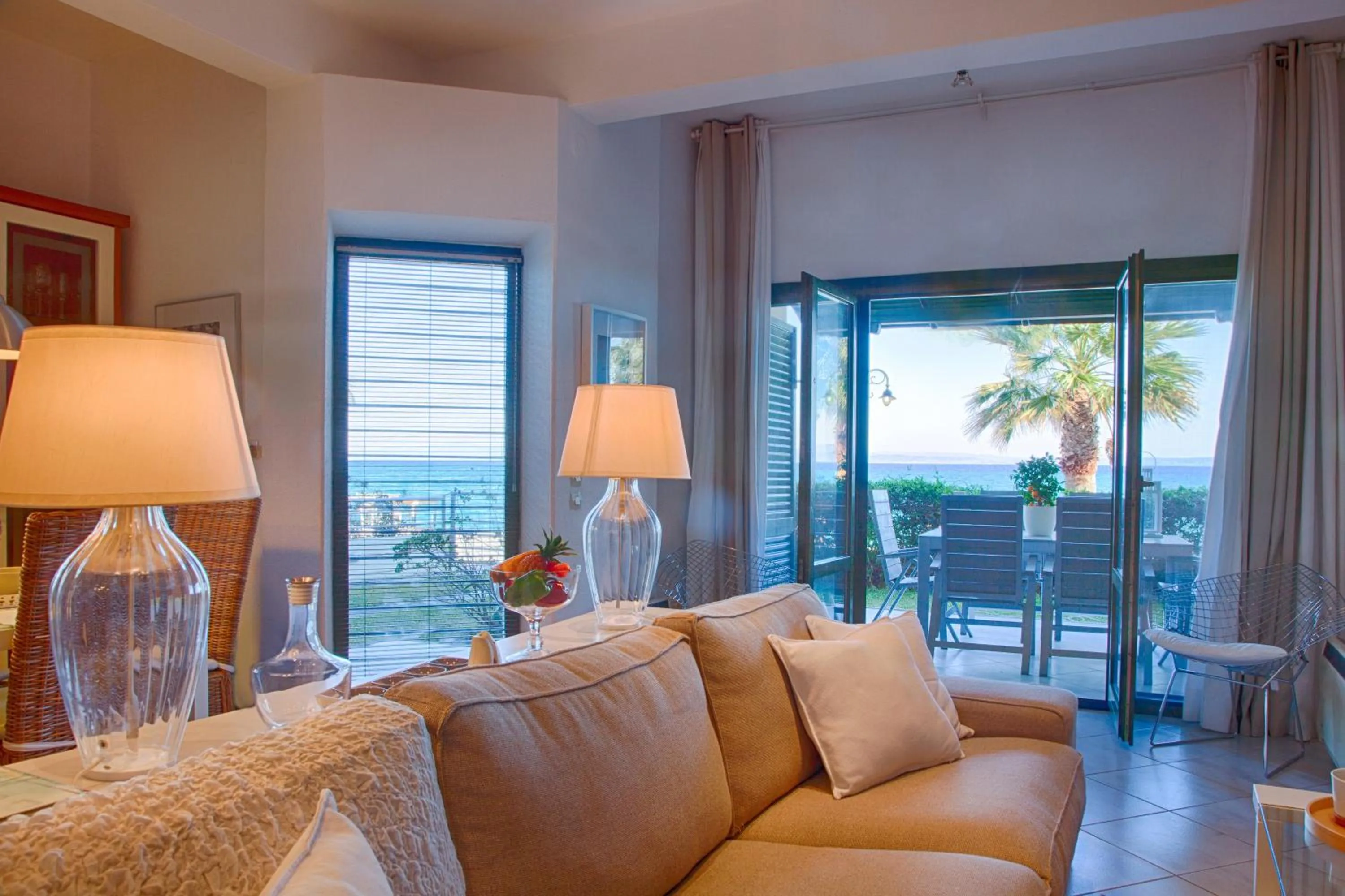 Living room in Villa Sofias