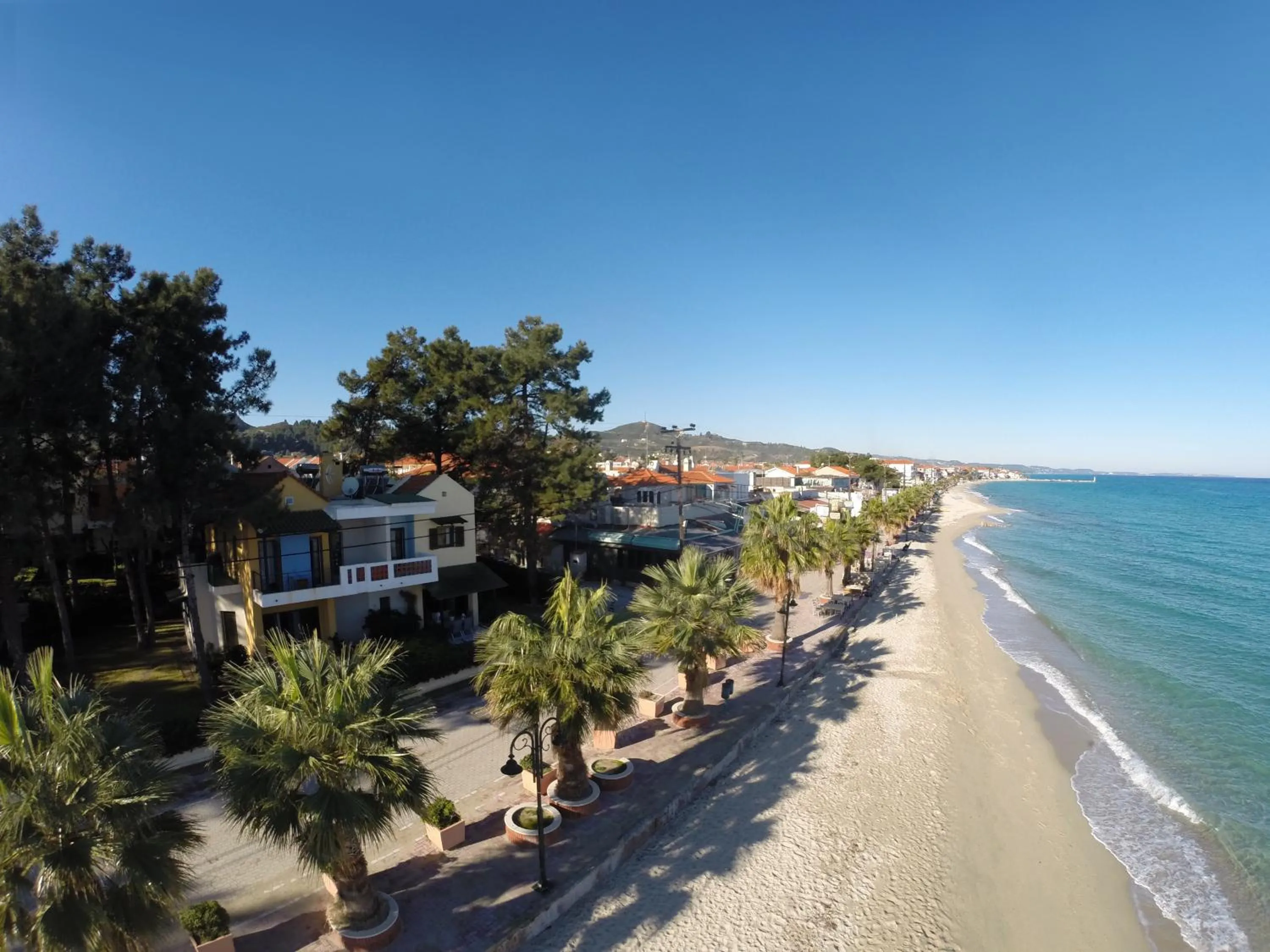 Bird's eye view in Villa Sofias