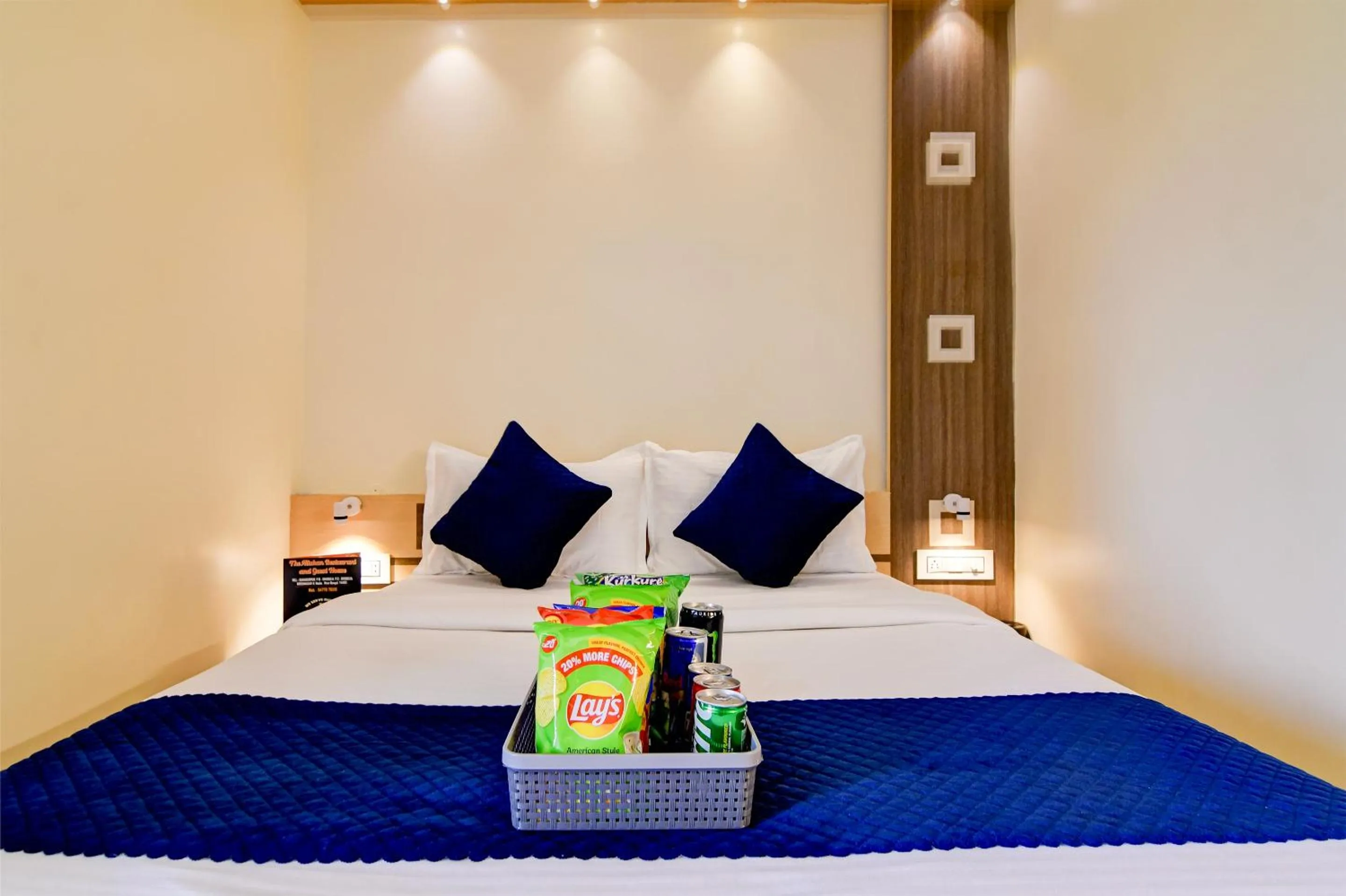 Bed in Hotel Nilachal