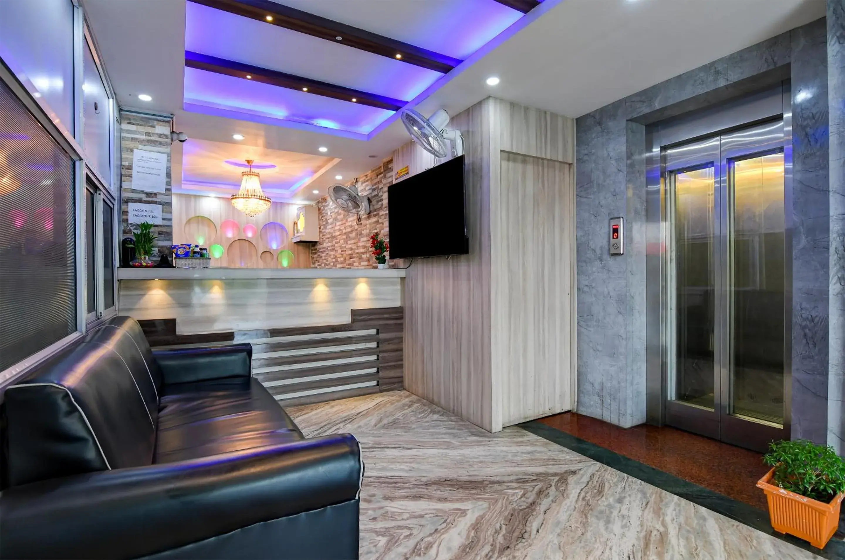 Lobby or reception in Hotel Nilachal Lobby or reception in Hotel Nilachal