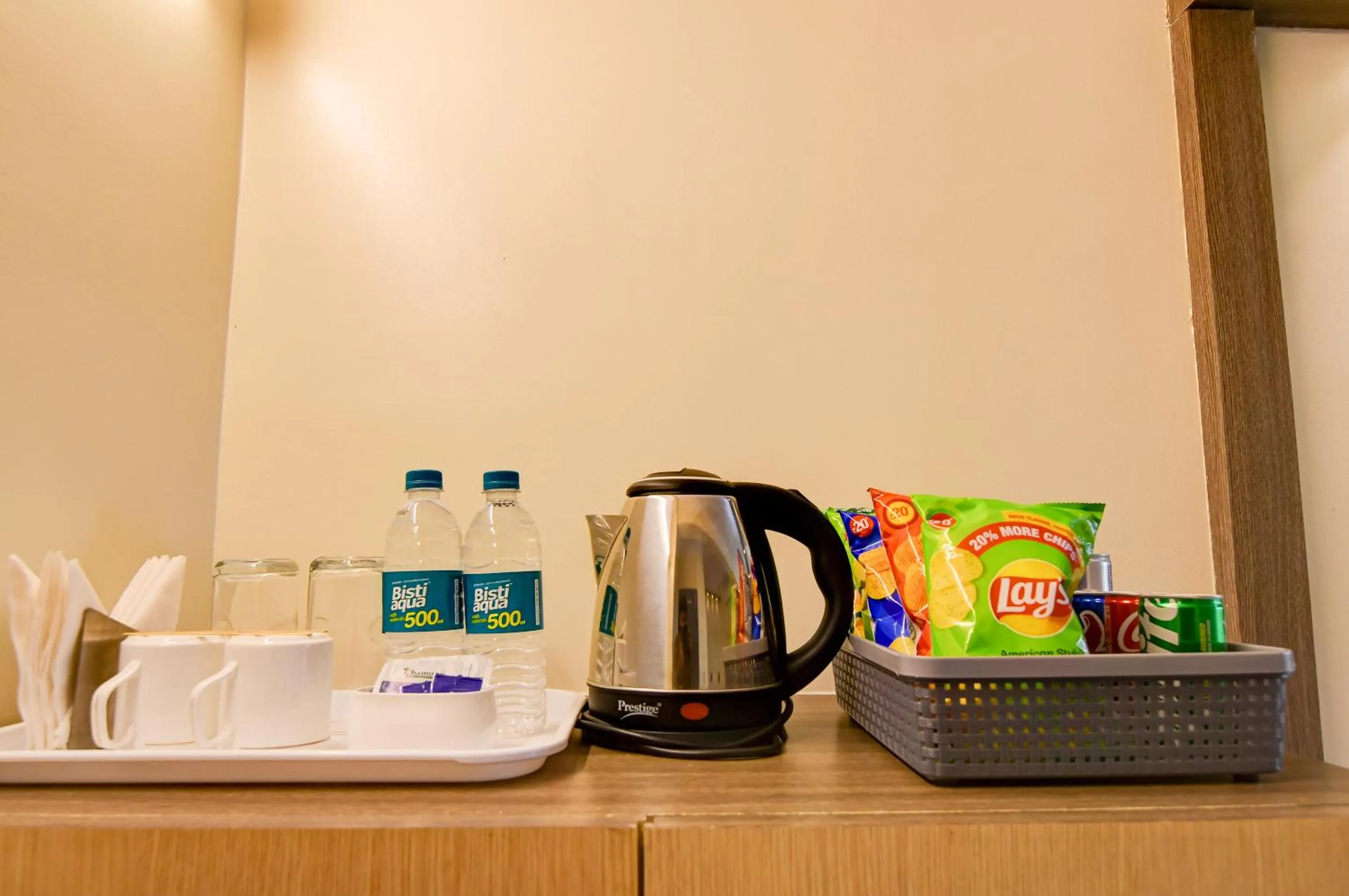 Coffee/tea facilities in Hotel Nilachal