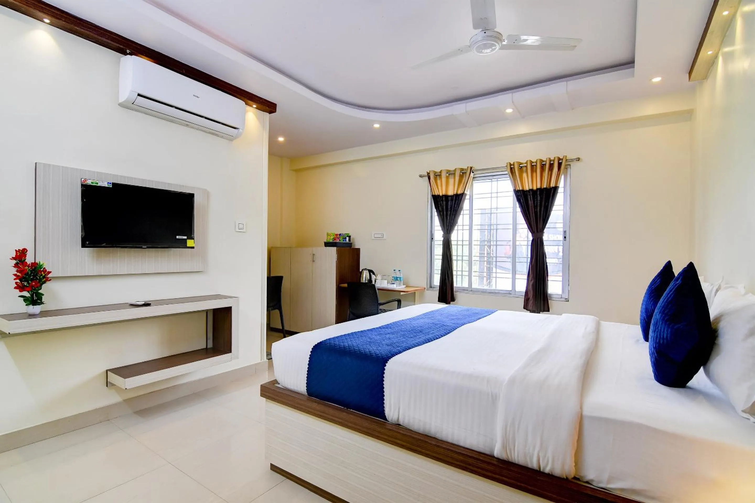 Photo of the whole room, Bed in Hotel Nilachal