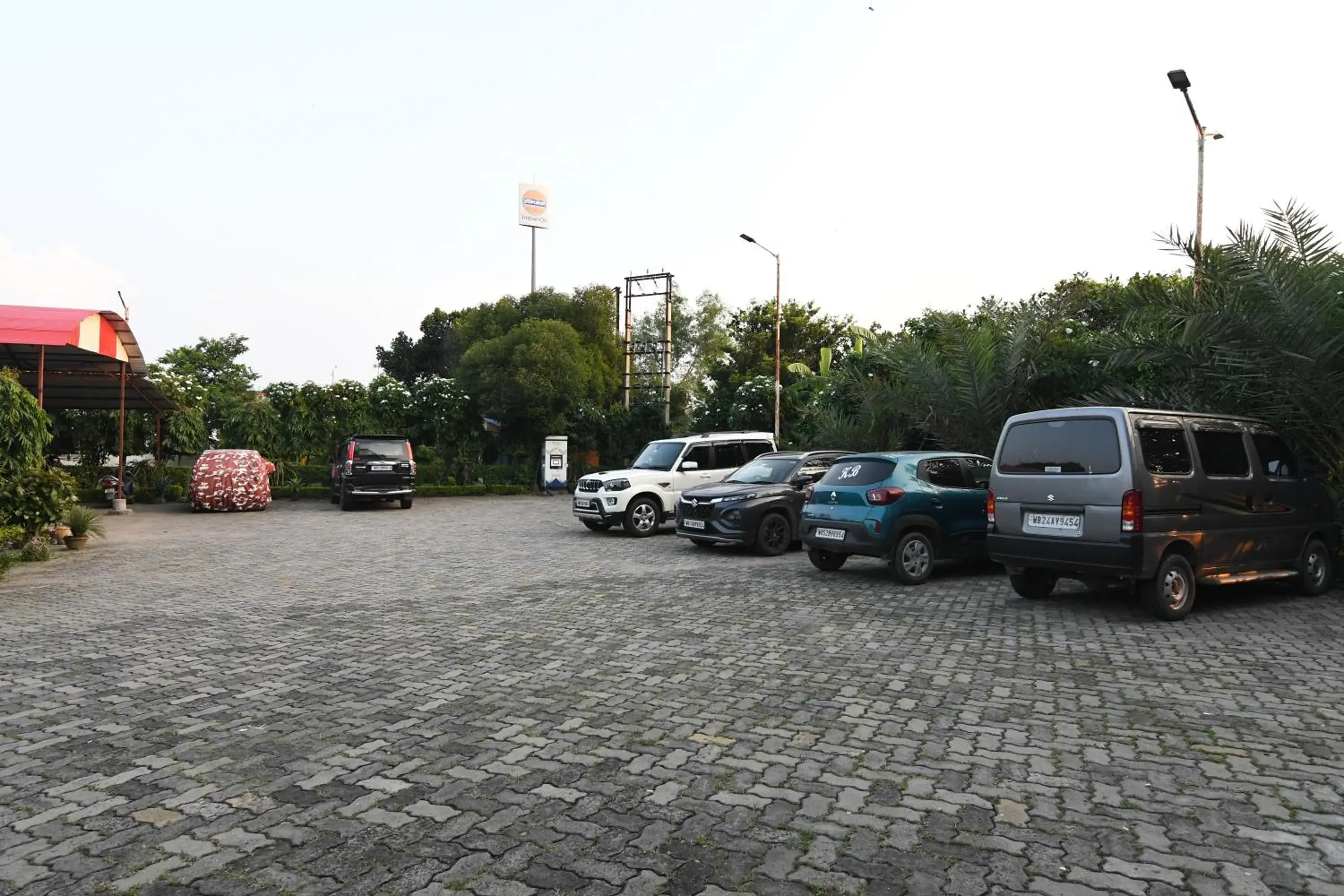 Inner courtyard view in Hotel Nilachal Inner courtyard view in Hotel Nilachal