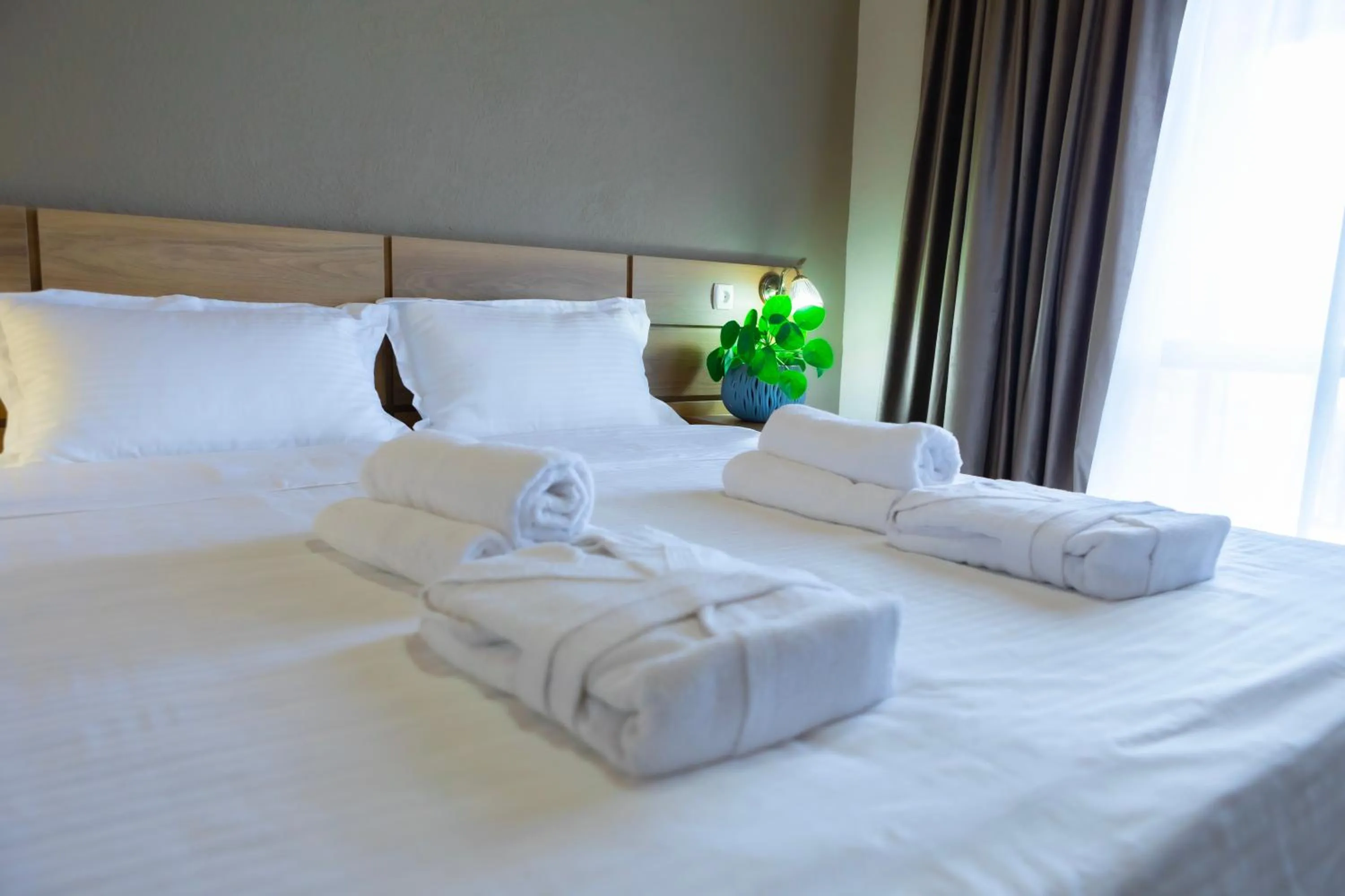 Bed in Hotel Horizont Telavi