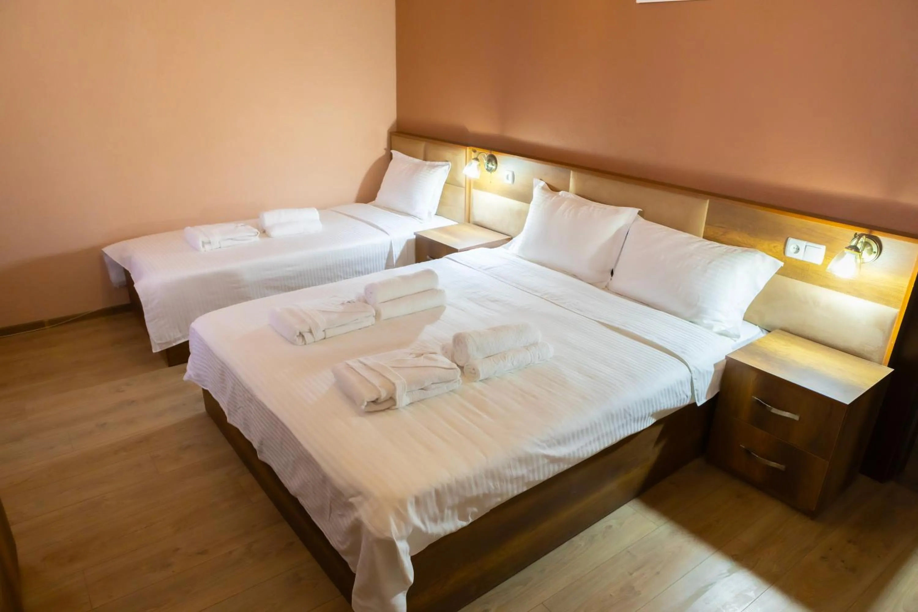 Bed in Hotel Horizont Telavi