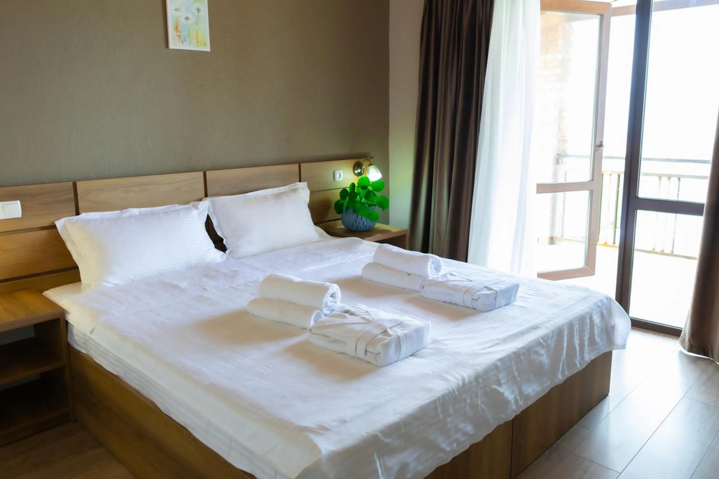 Bed in Hotel Horizont Telavi