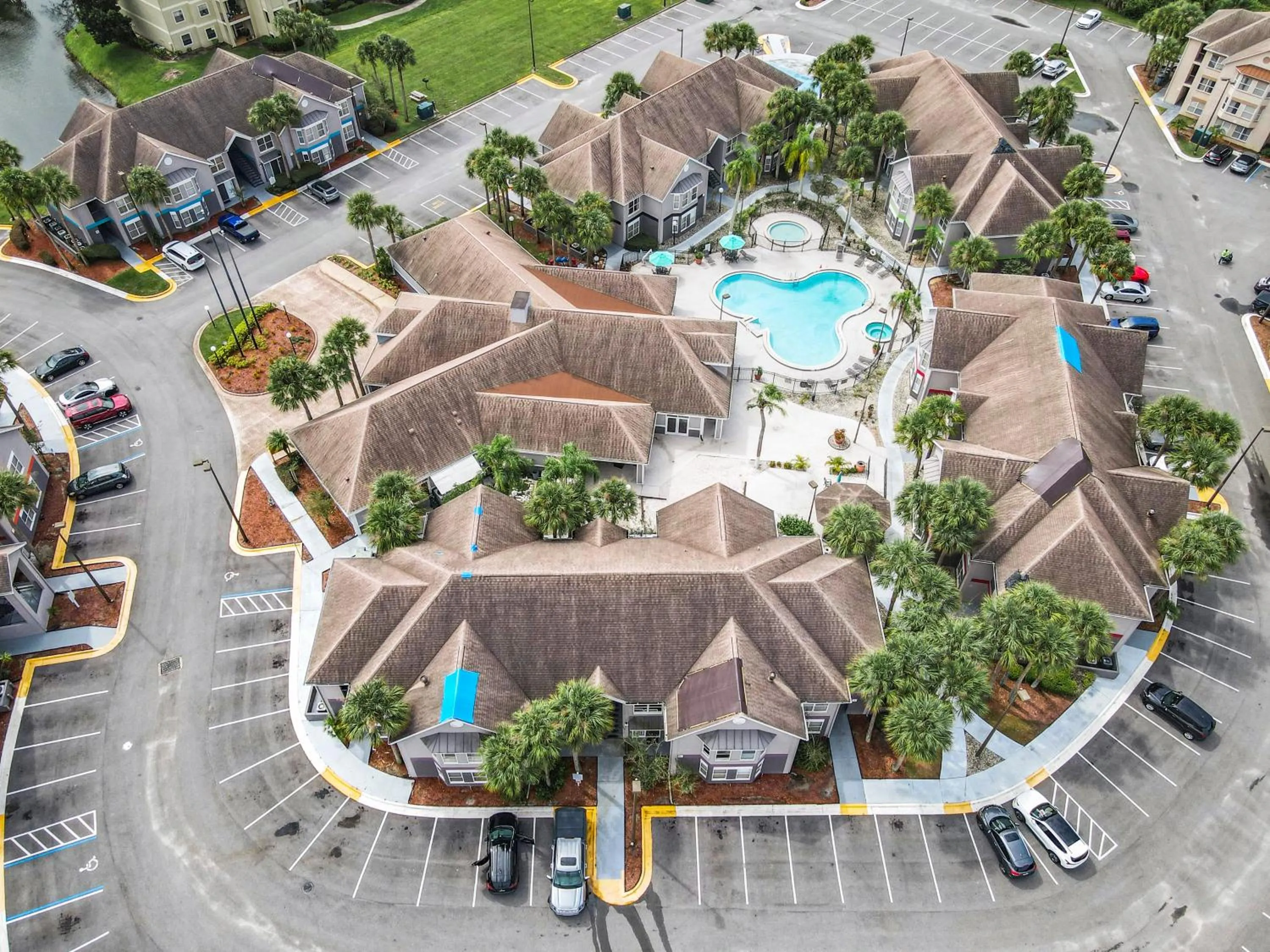 Bird's eye view in Be Our Guest! 1 Bedroom Condo Near Disney Parks!