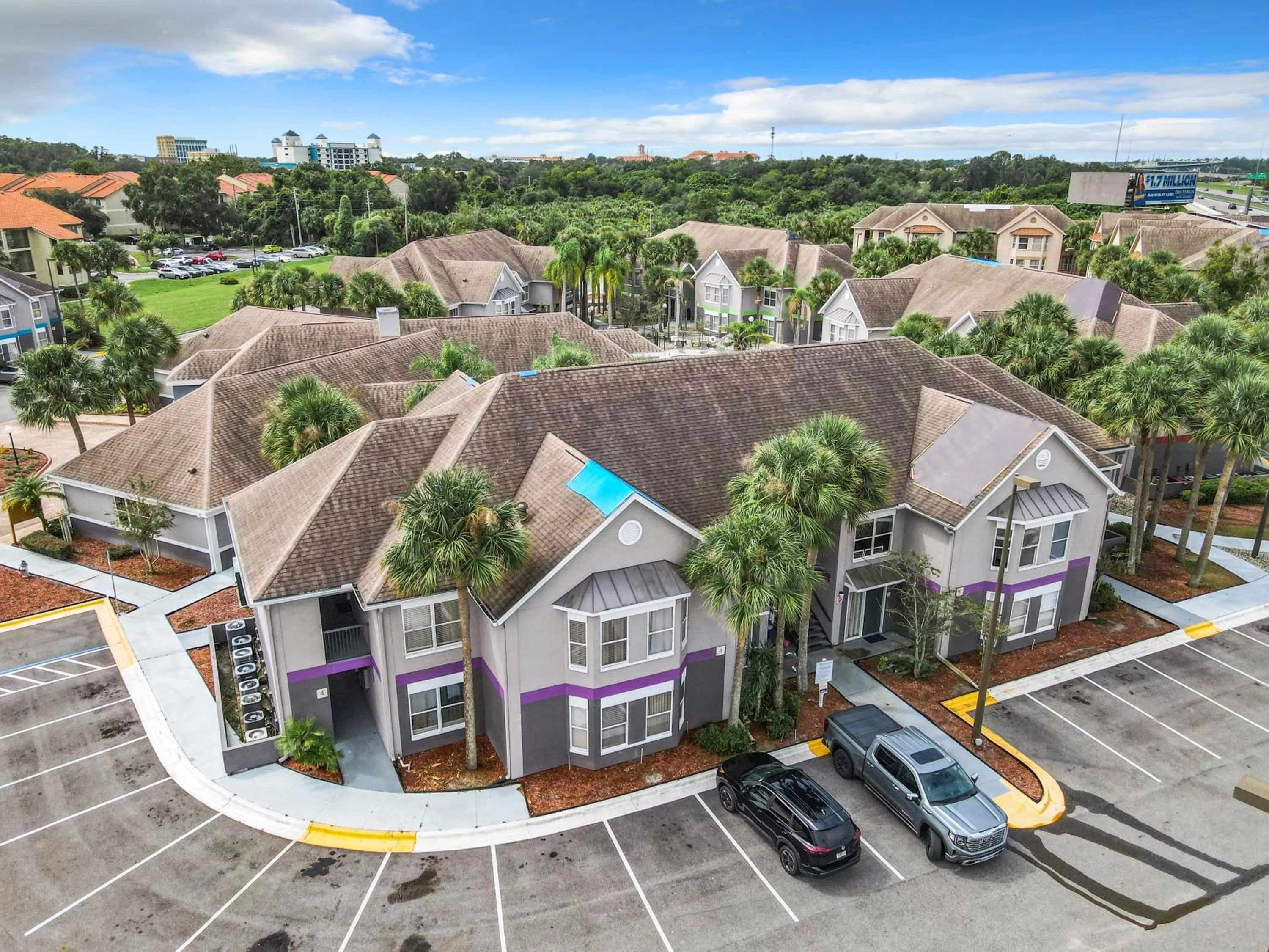 Bird's eye view in Be Our Guest! 1 Bedroom Condo Near Disney Parks!