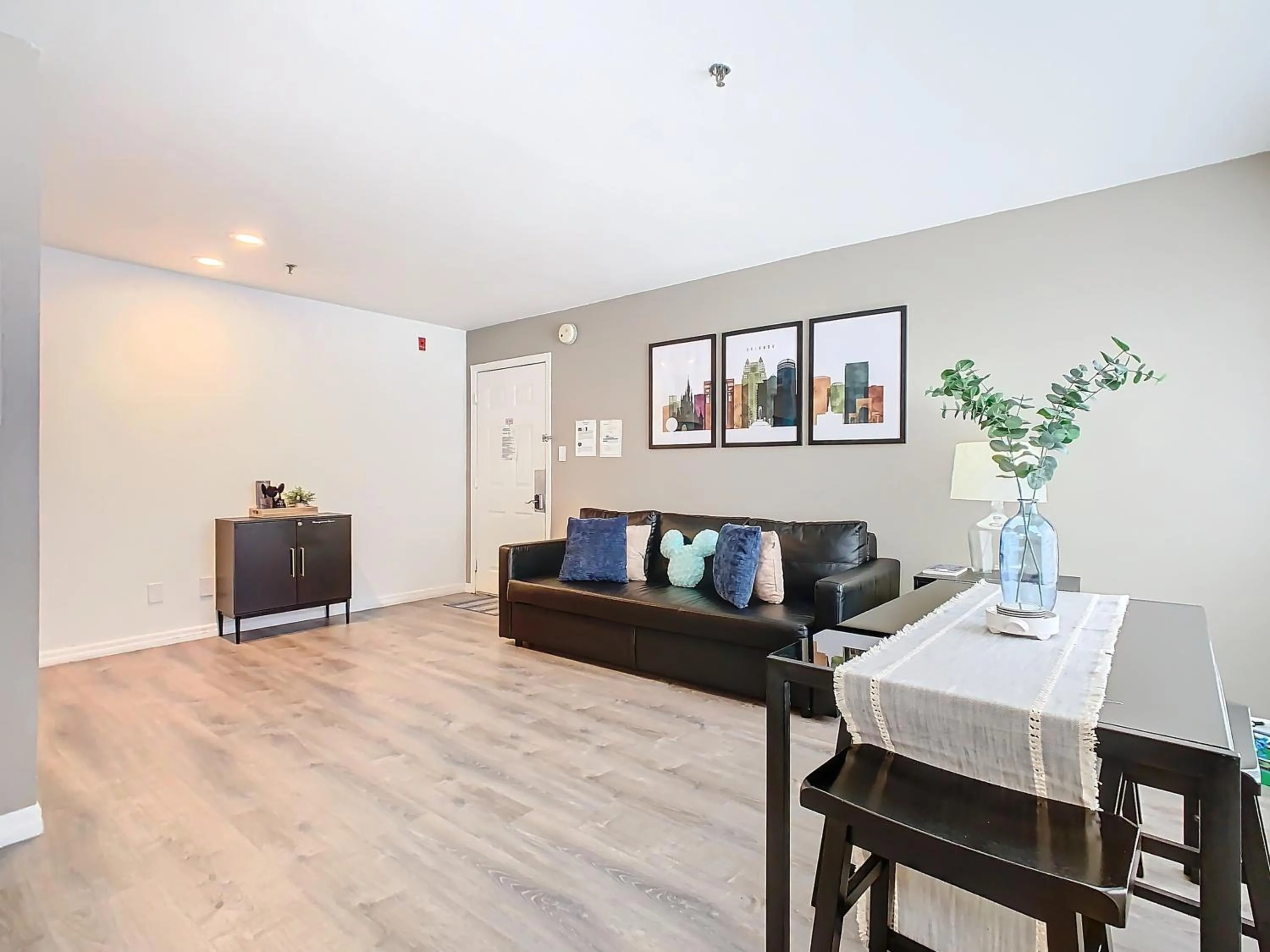 Living room in Be Our Guest! 1 Bedroom Condo Near Disney Parks!