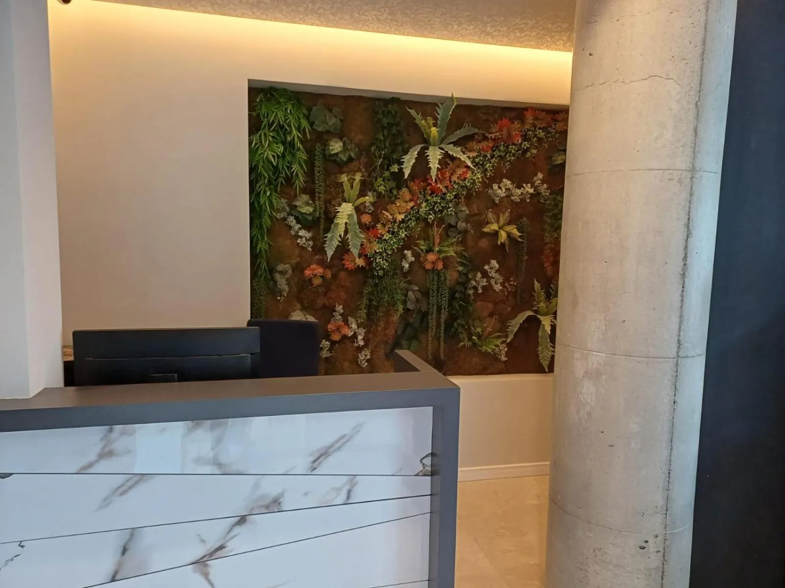 Decorative detail in Oxygen Boutique Hotel