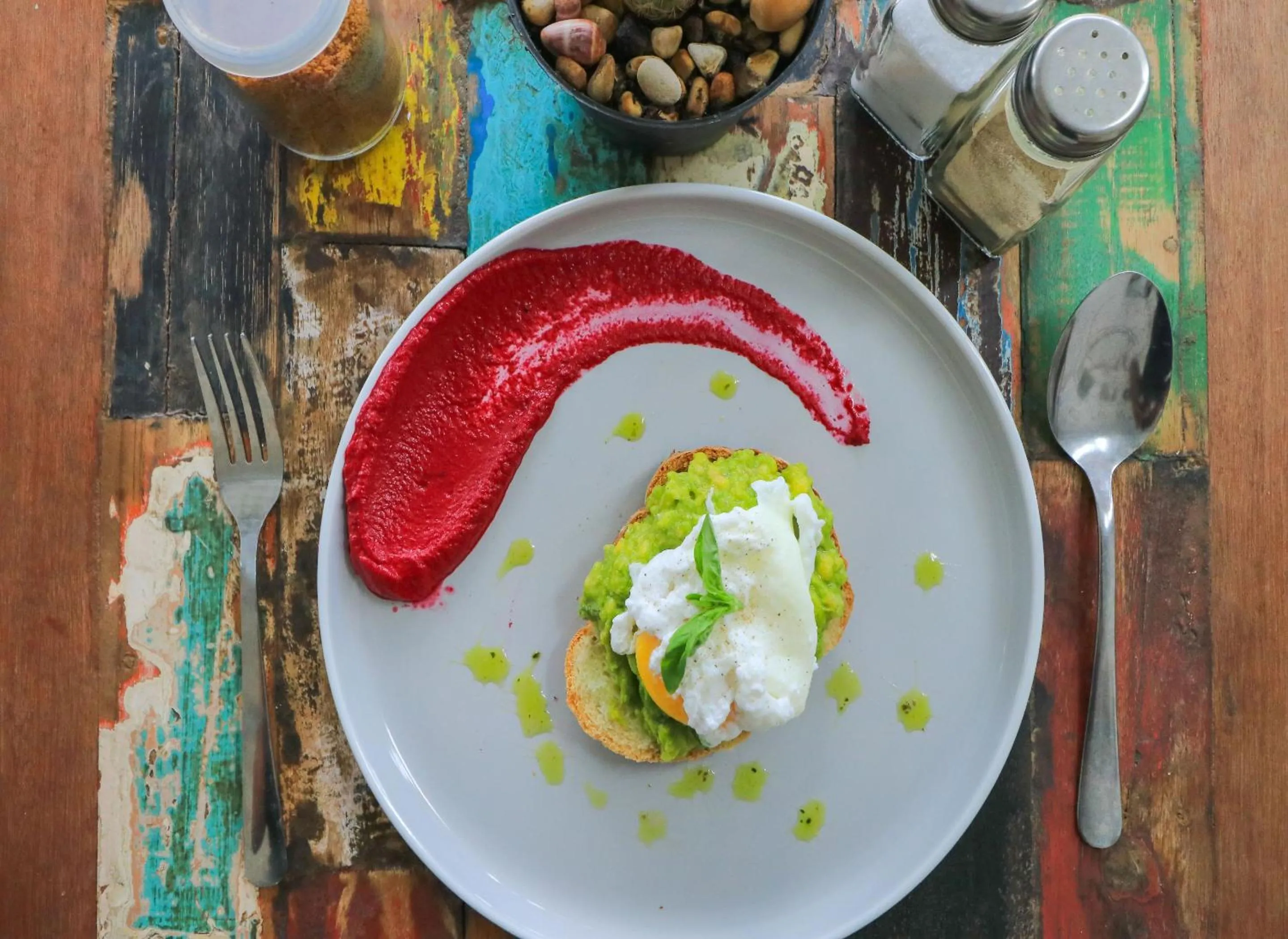 Breakfast in The Wina Echo Beach Guest House