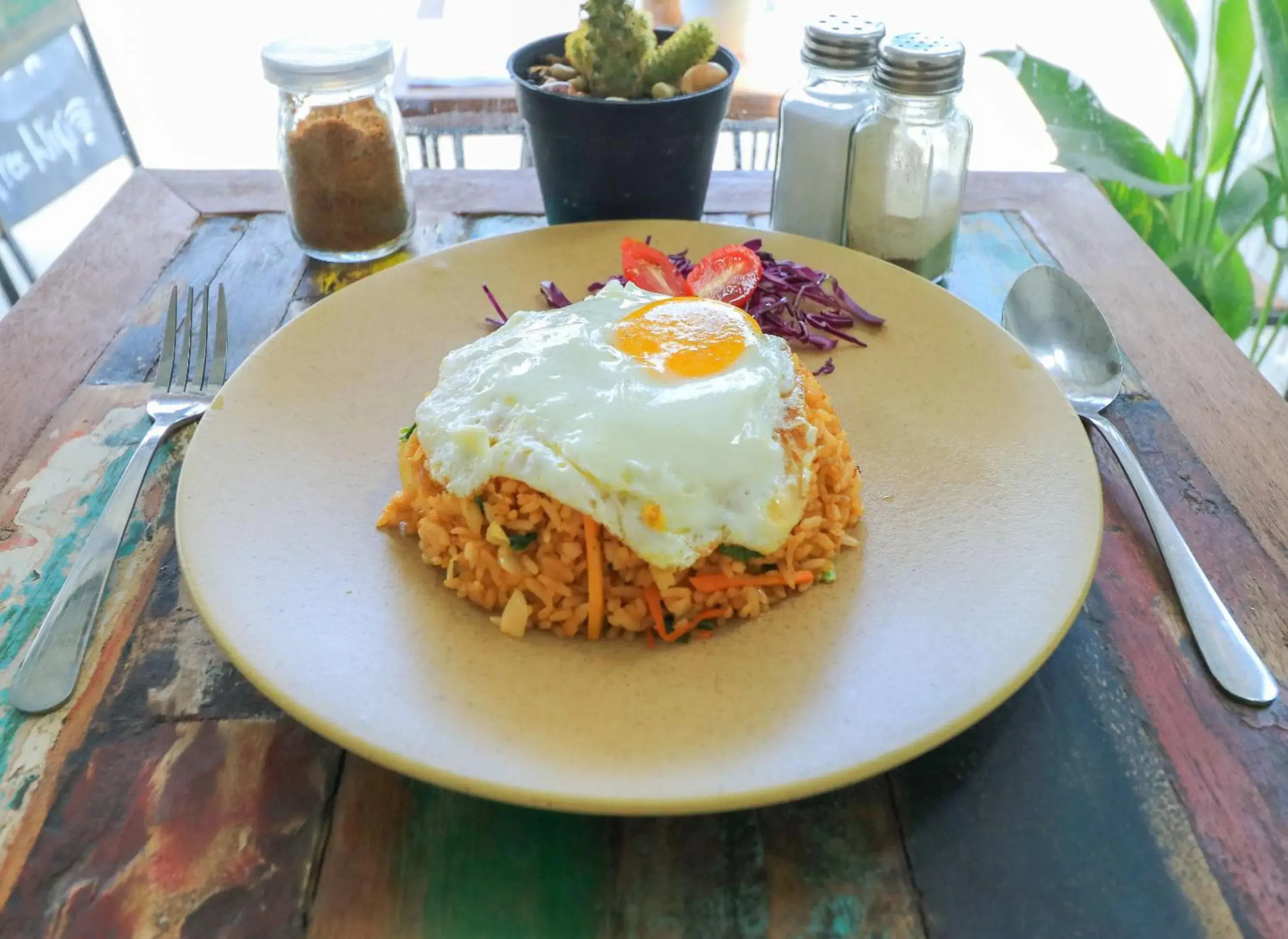 Breakfast in The Wina Echo Beach Guest House Breakfast in The Wina Echo Beach Guest House