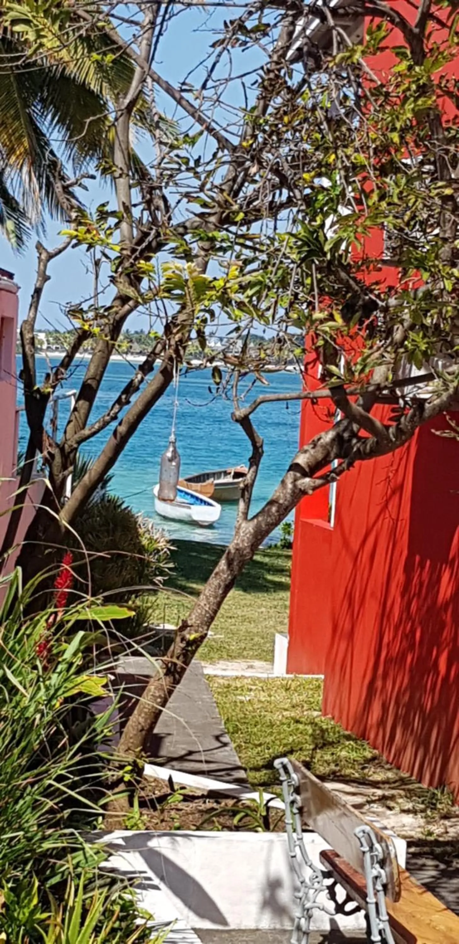 Sea view in Colibri Beach Villas