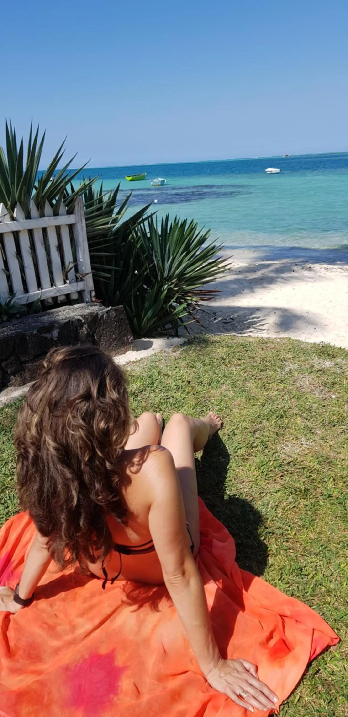 Sea view in Colibri Beach Villas