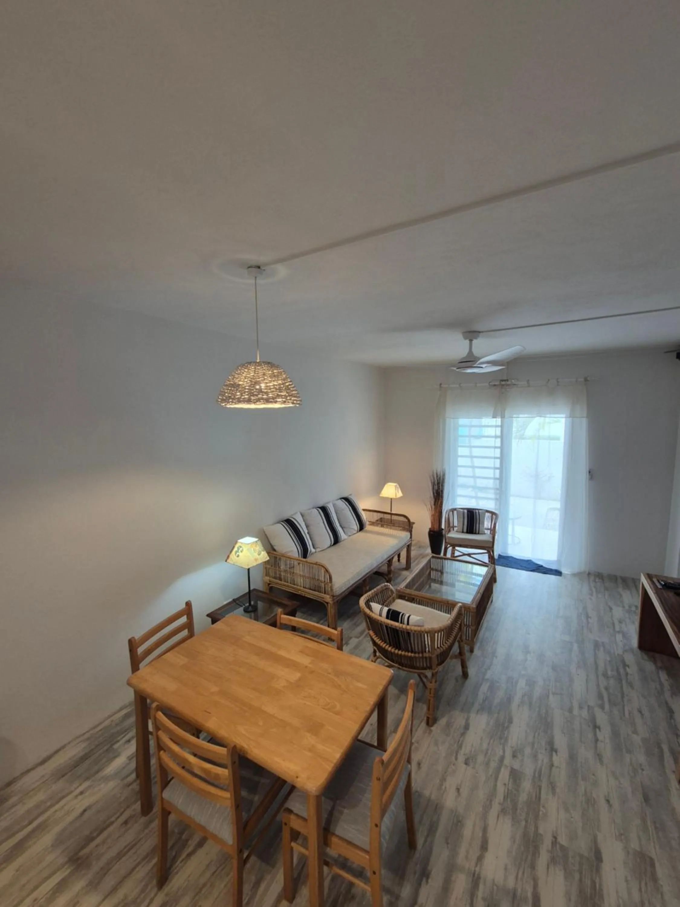 Living room in Colibri Beach Villas