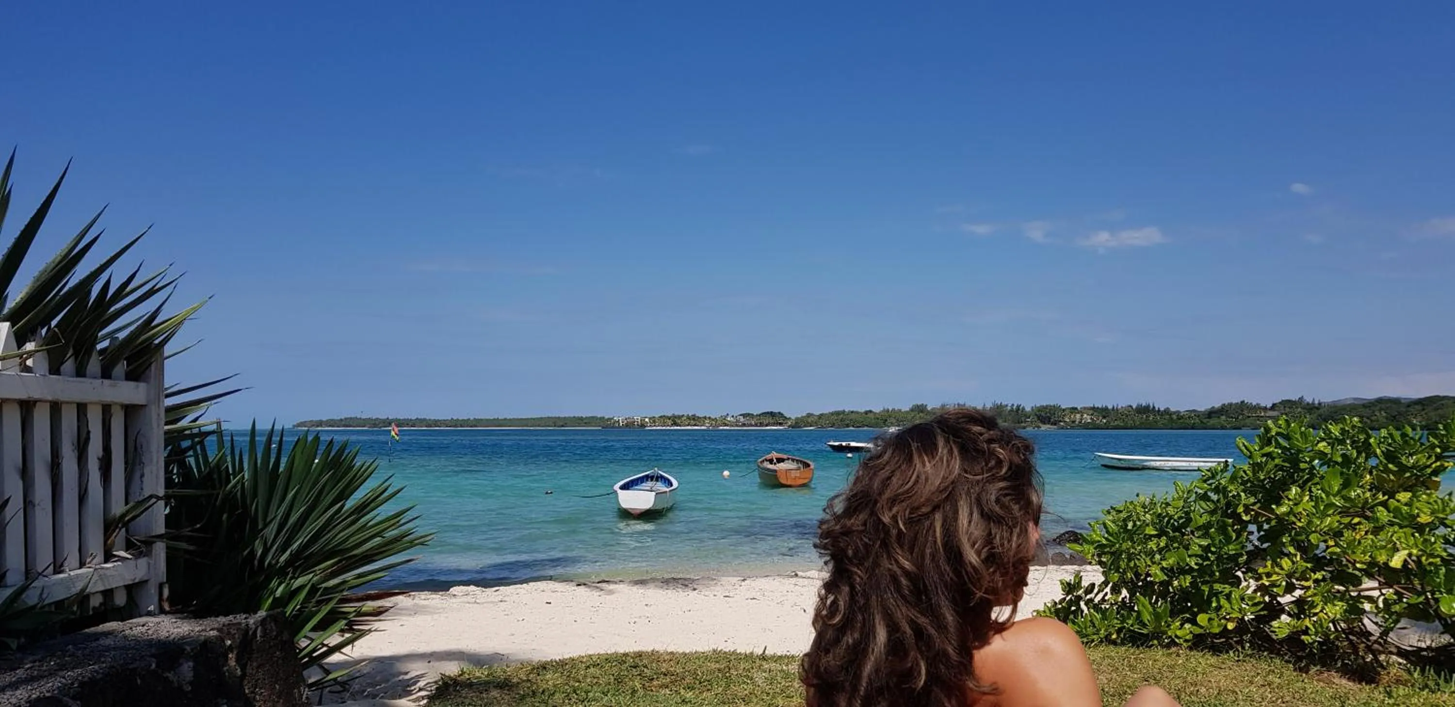 Sea view in Colibri Beach Villas