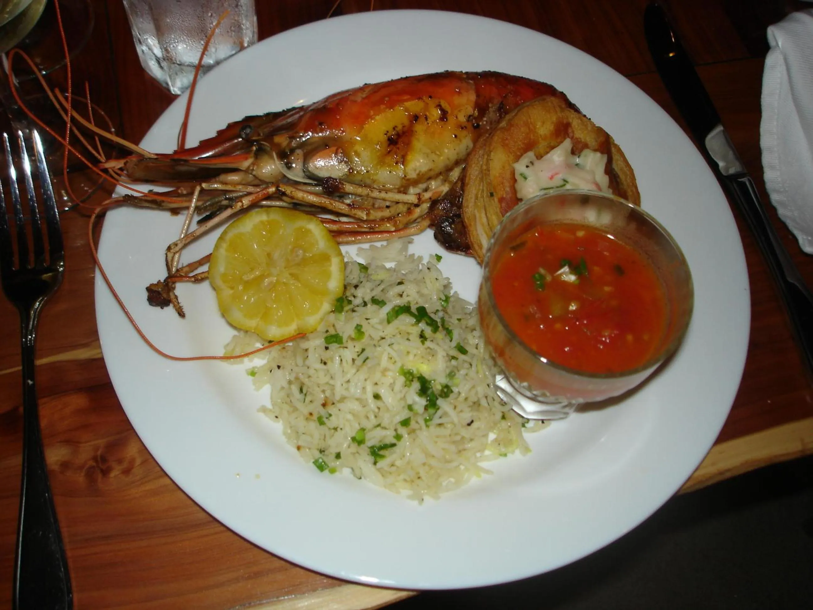 Restaurant/places to eat in Colibri Beach Villas