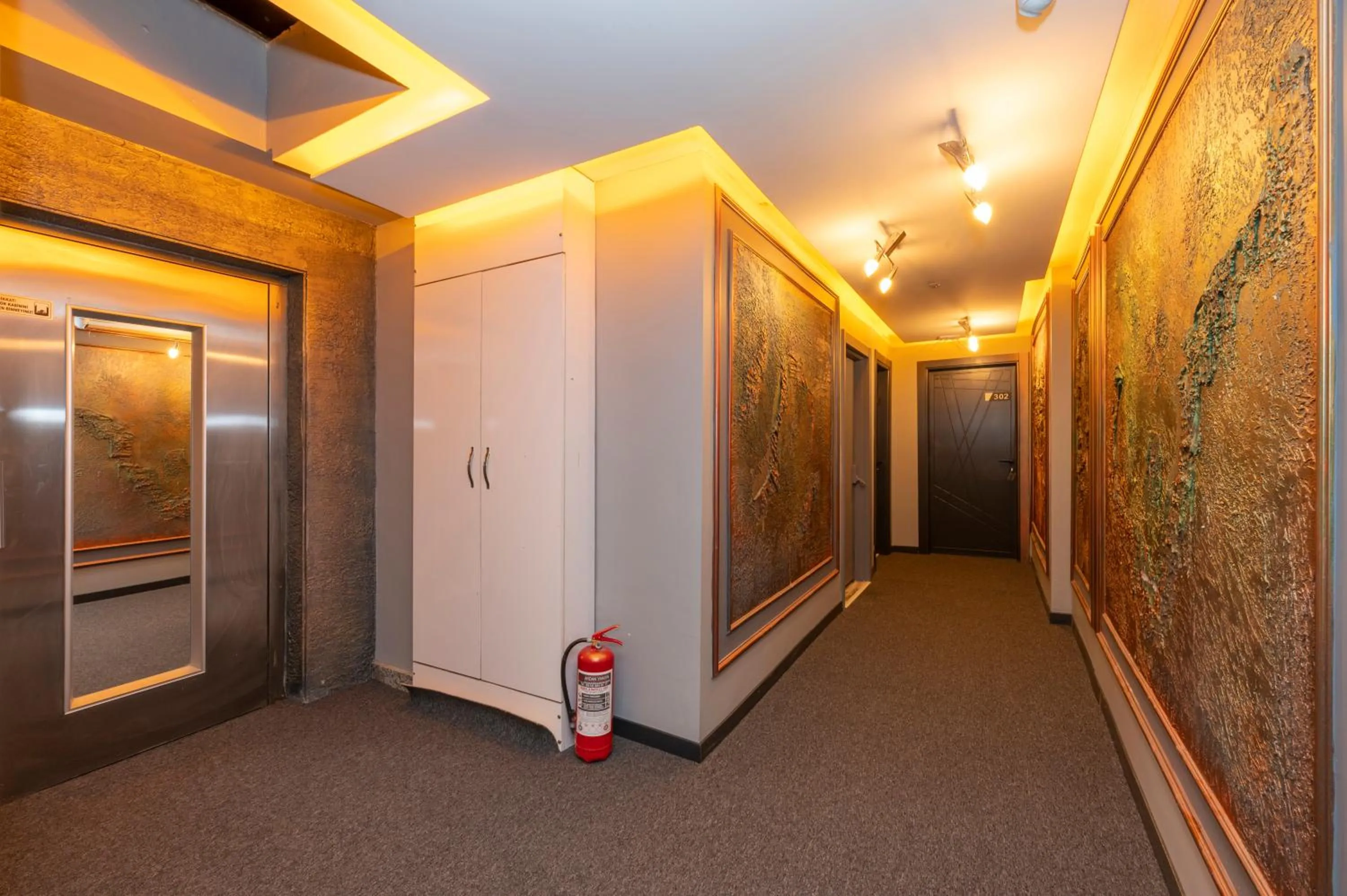 Decorative detail in White Palace Hotel