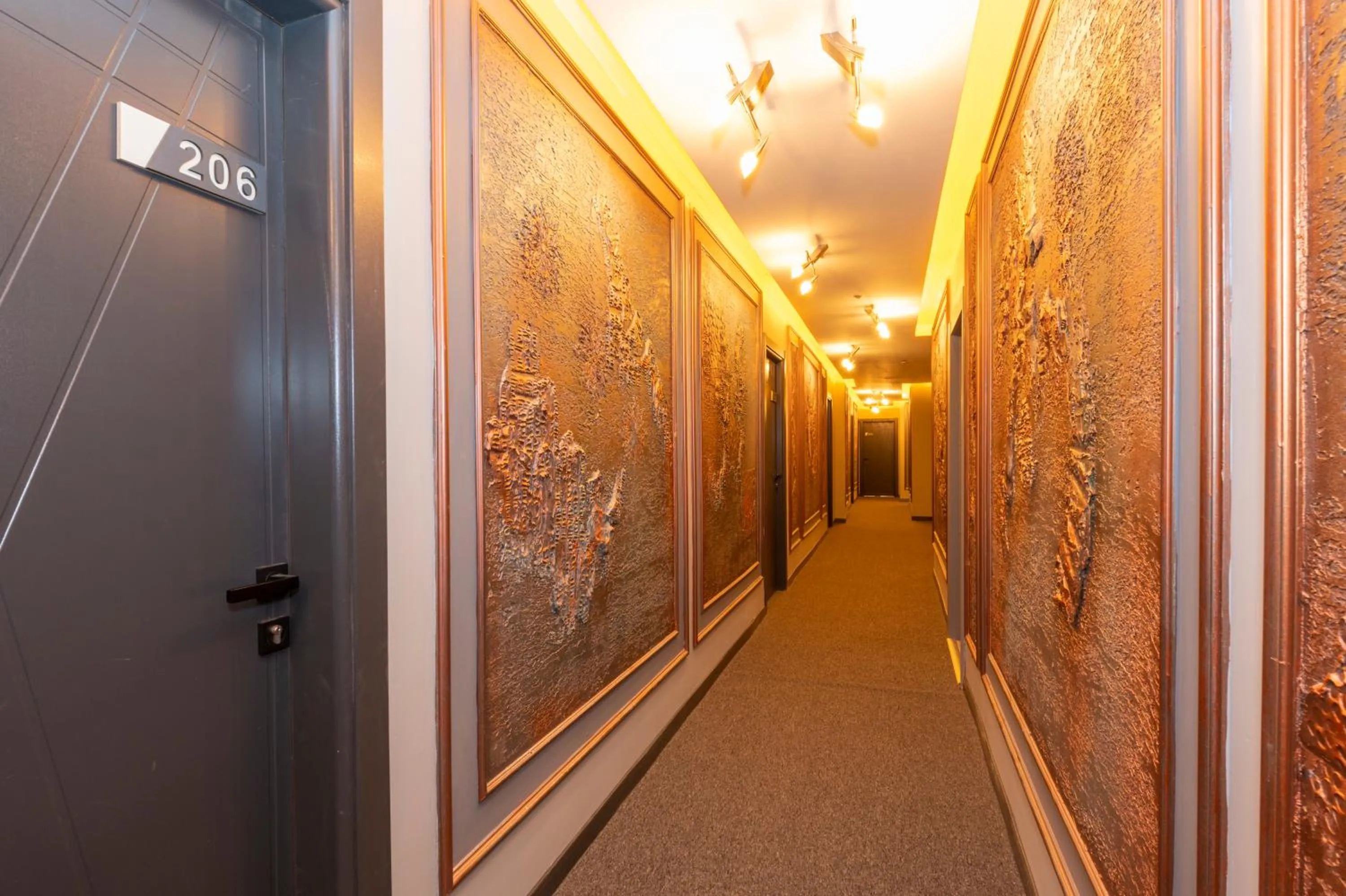 Decorative detail in White Palace Hotel