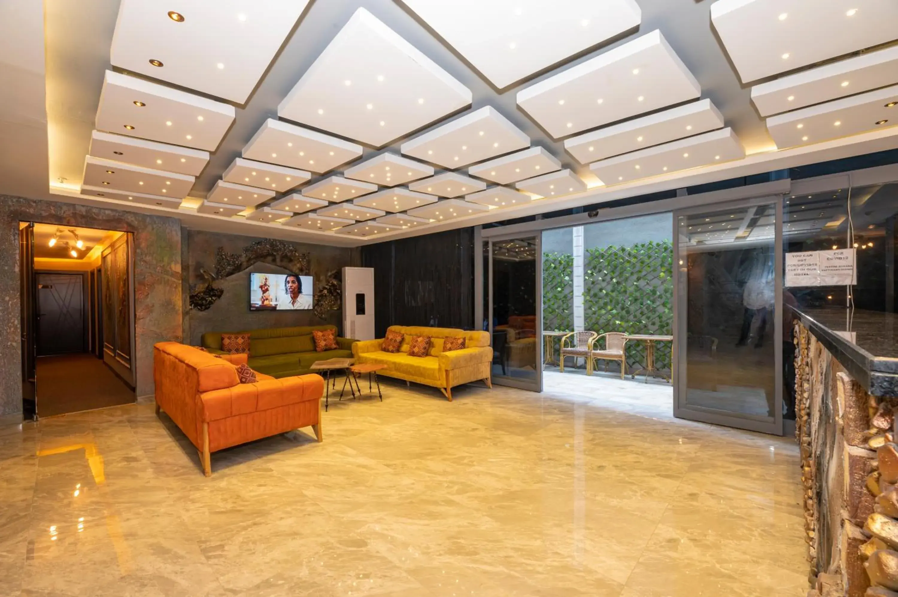 Lobby or reception in White Palace Hotel Lobby or reception in White Palace Hotel