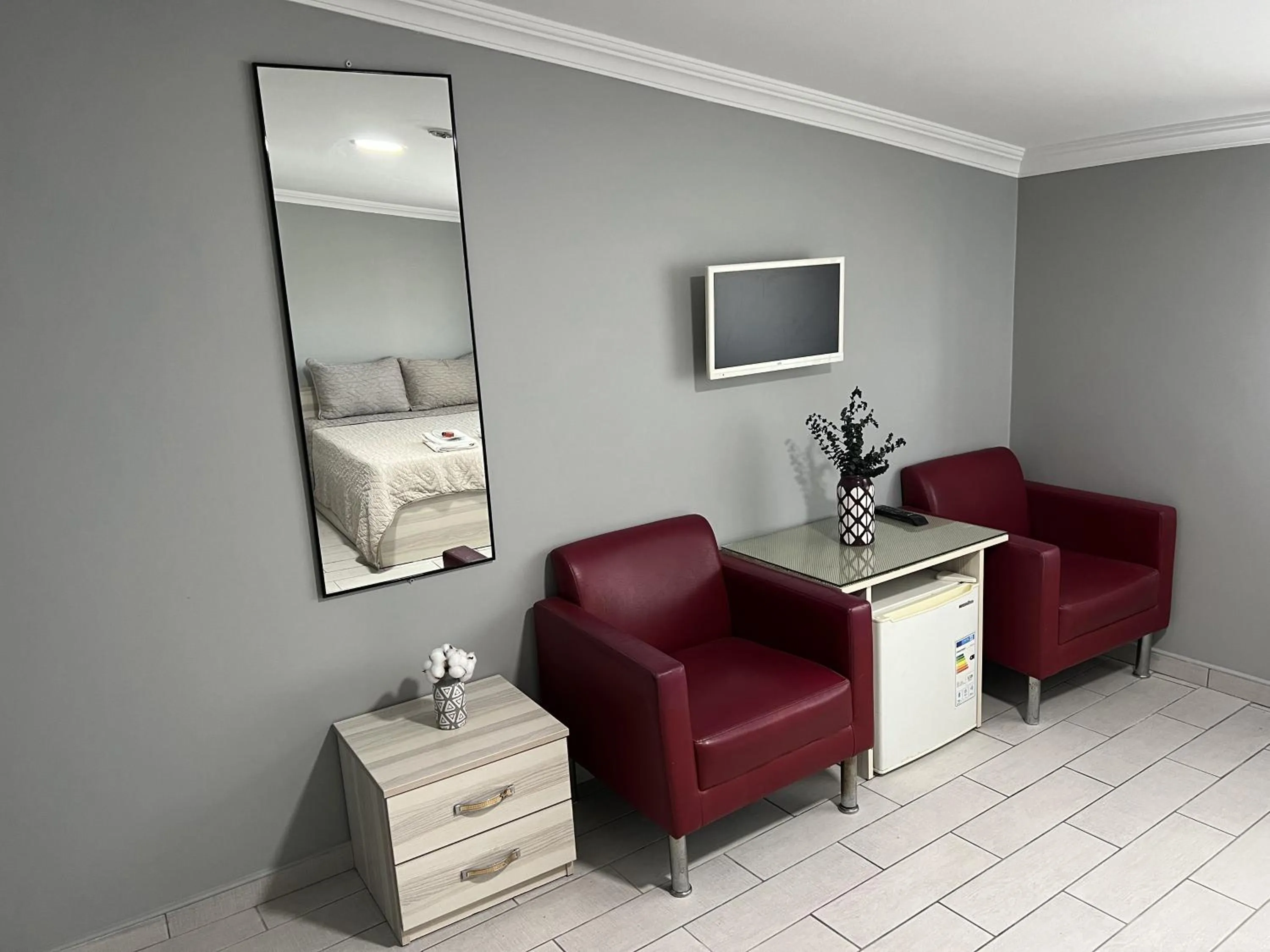 Seating area in Hotel Prima