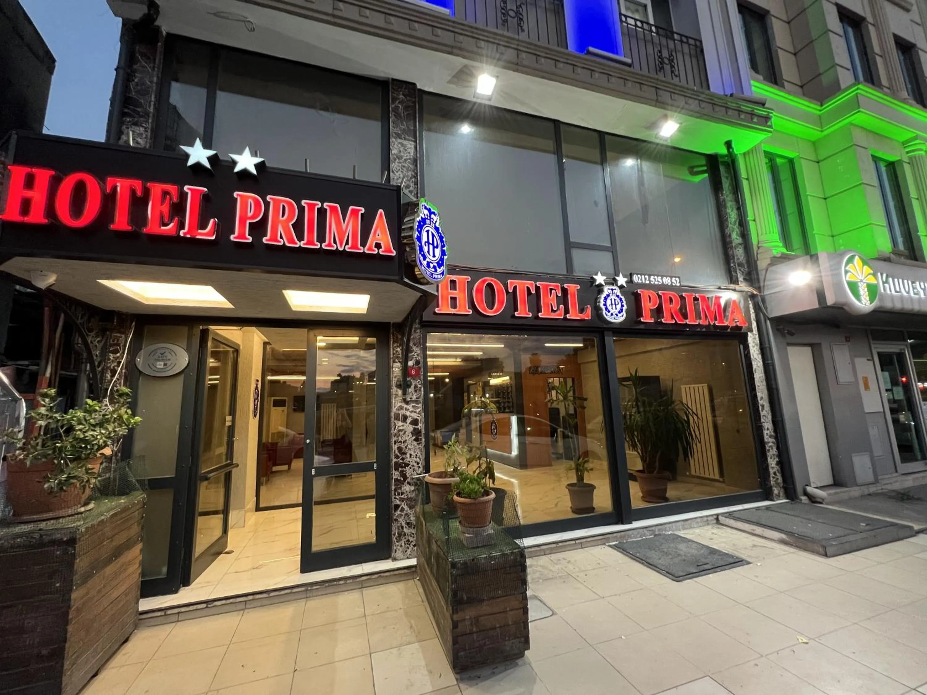 Facade/entrance in Hotel Prima