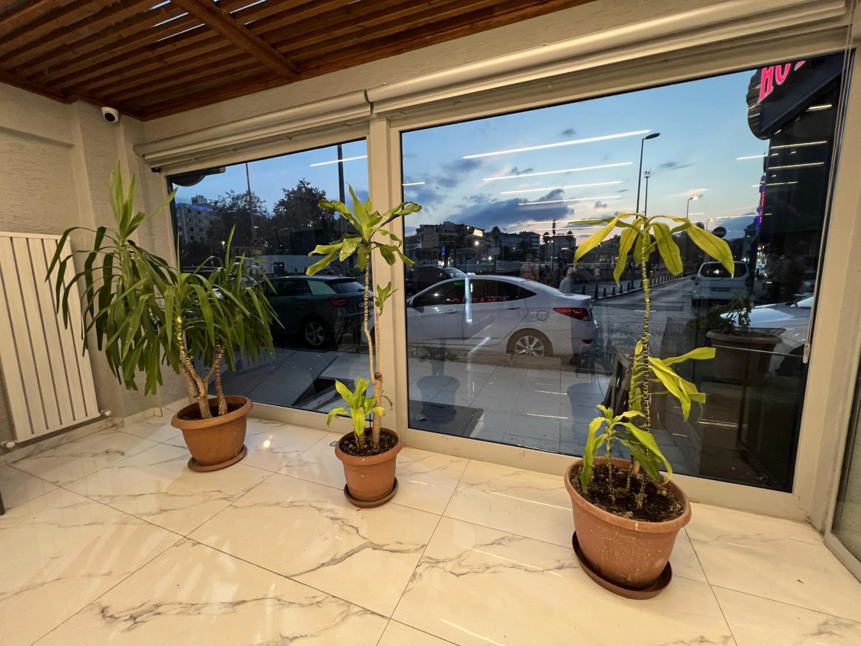 Garden view in Hotel Prima