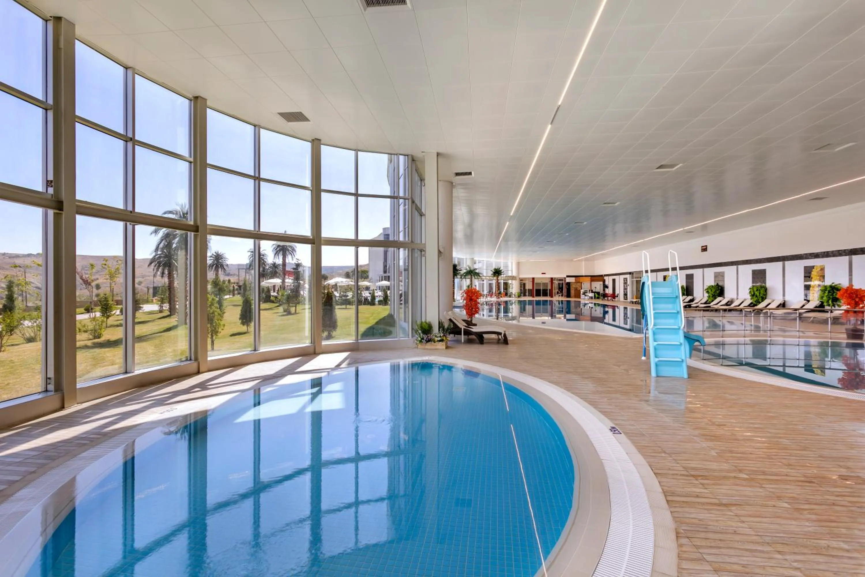 Pool view in Grannos Thermal Hotel & Convention Center