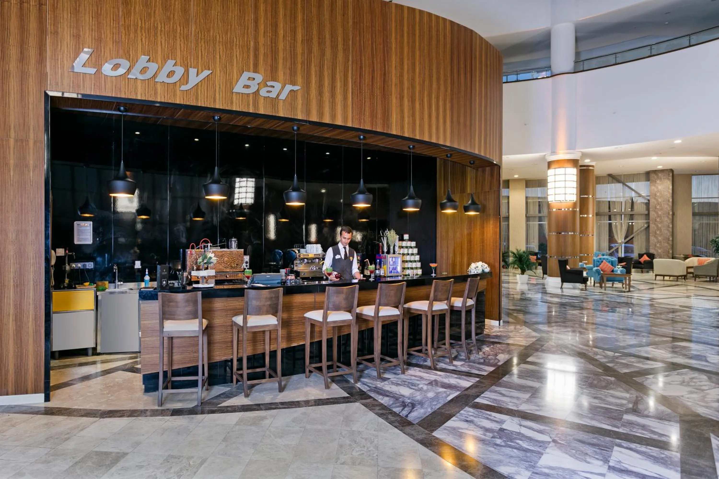 Lobby or reception in Grannos Thermal Hotel & Convention Center