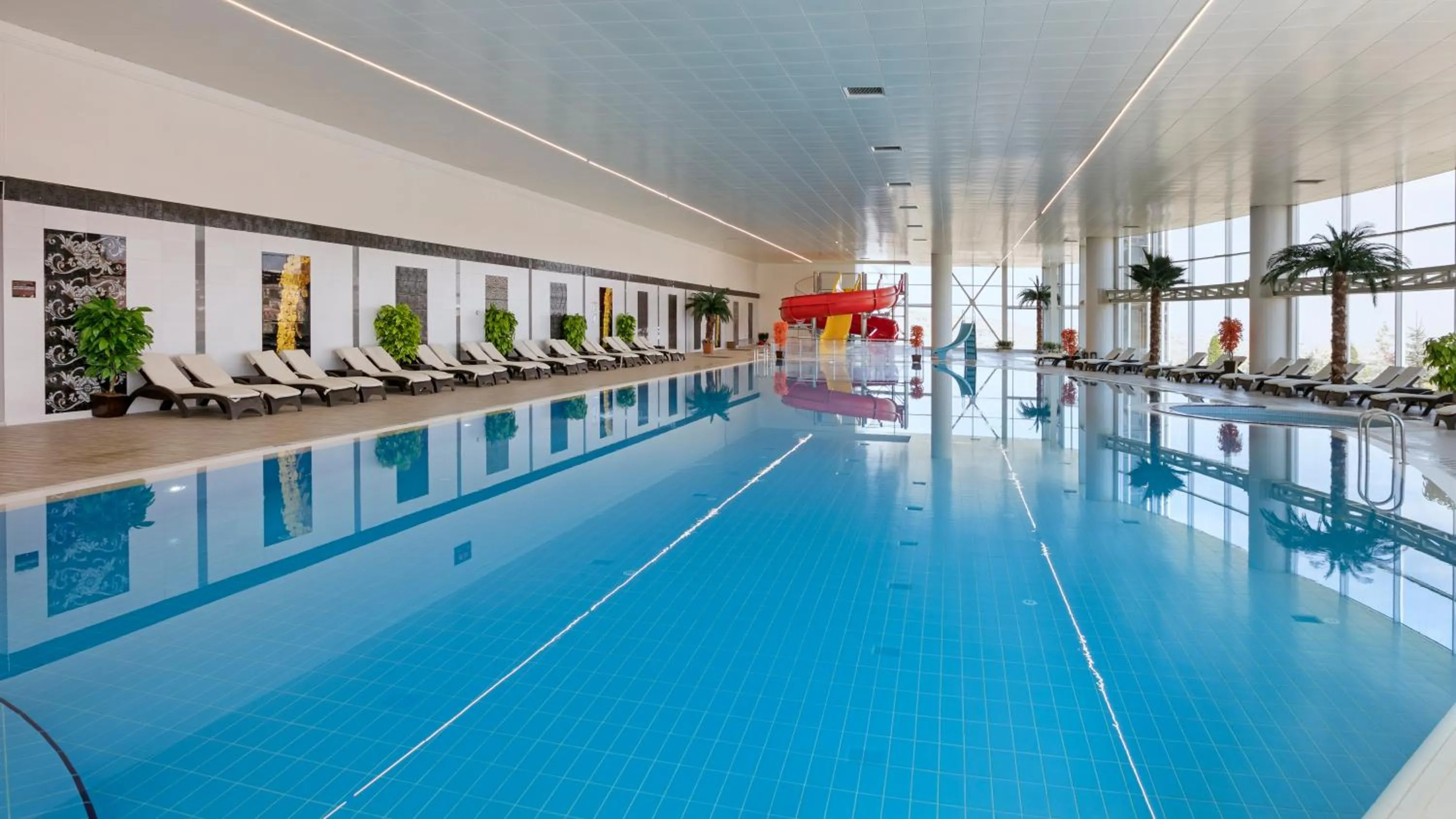 Aqua park in Grannos Thermal Hotel & Convention Center