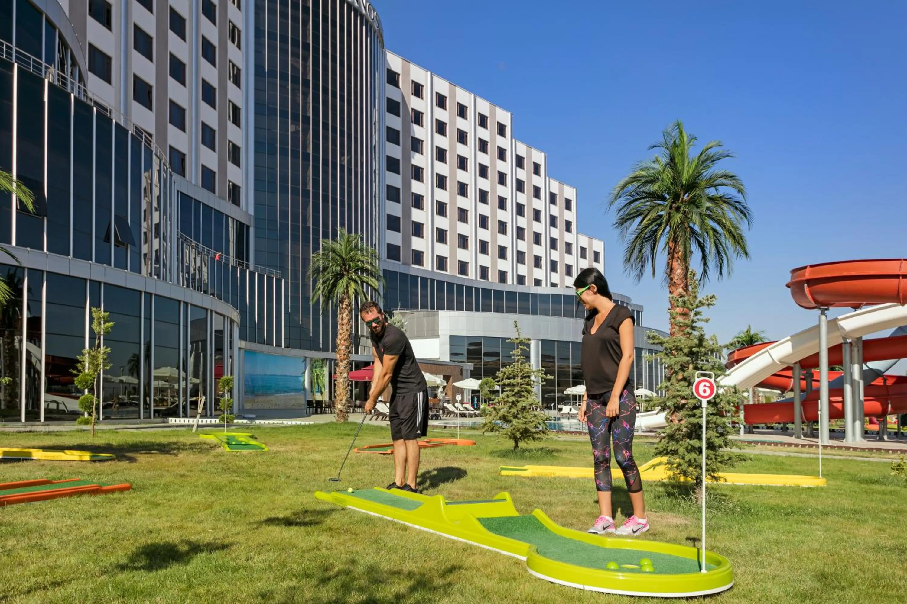 Minigolf in Grannos Thermal Hotel & Convention Center