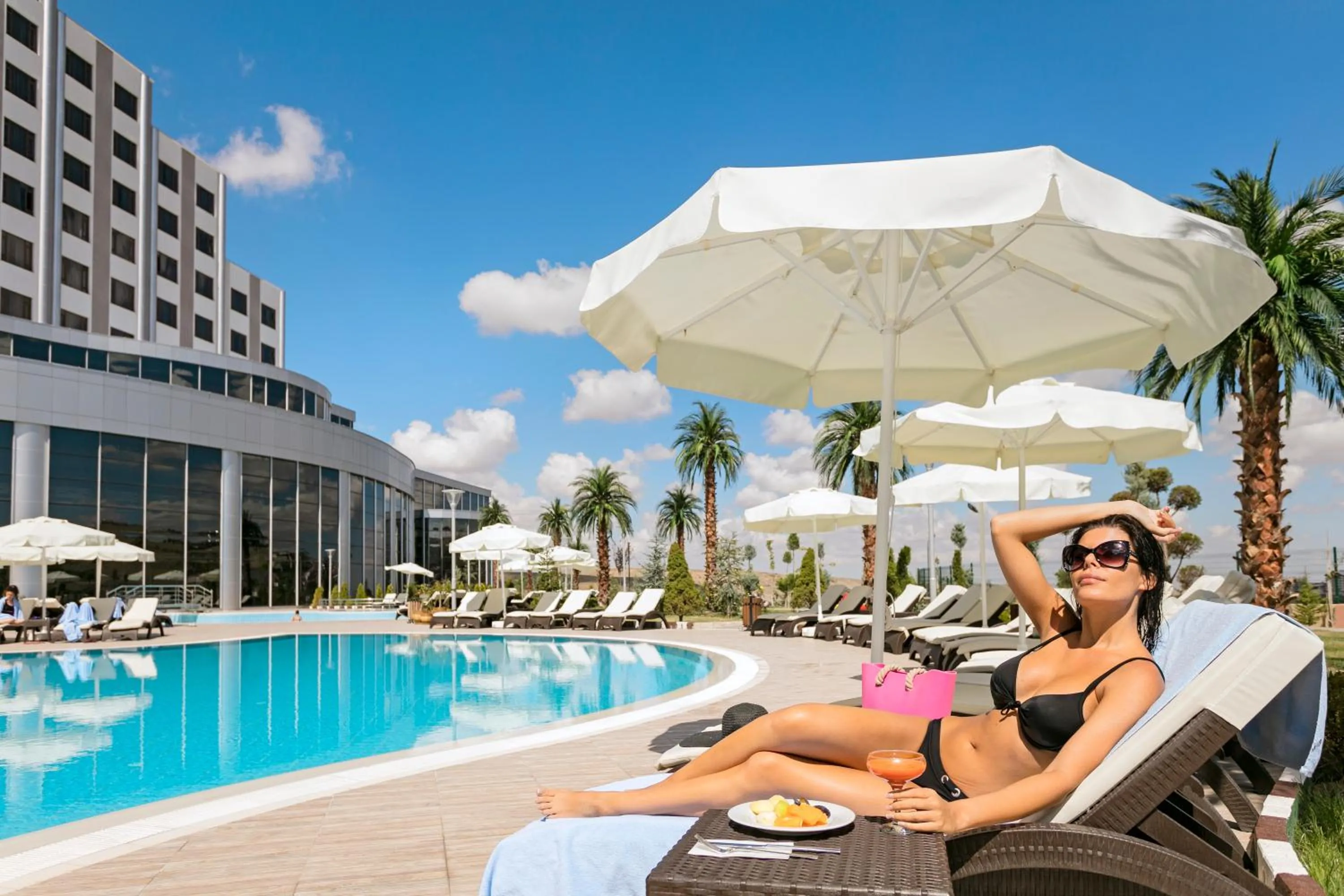 Swimming pool in Grannos Thermal Hotel & Convention Center