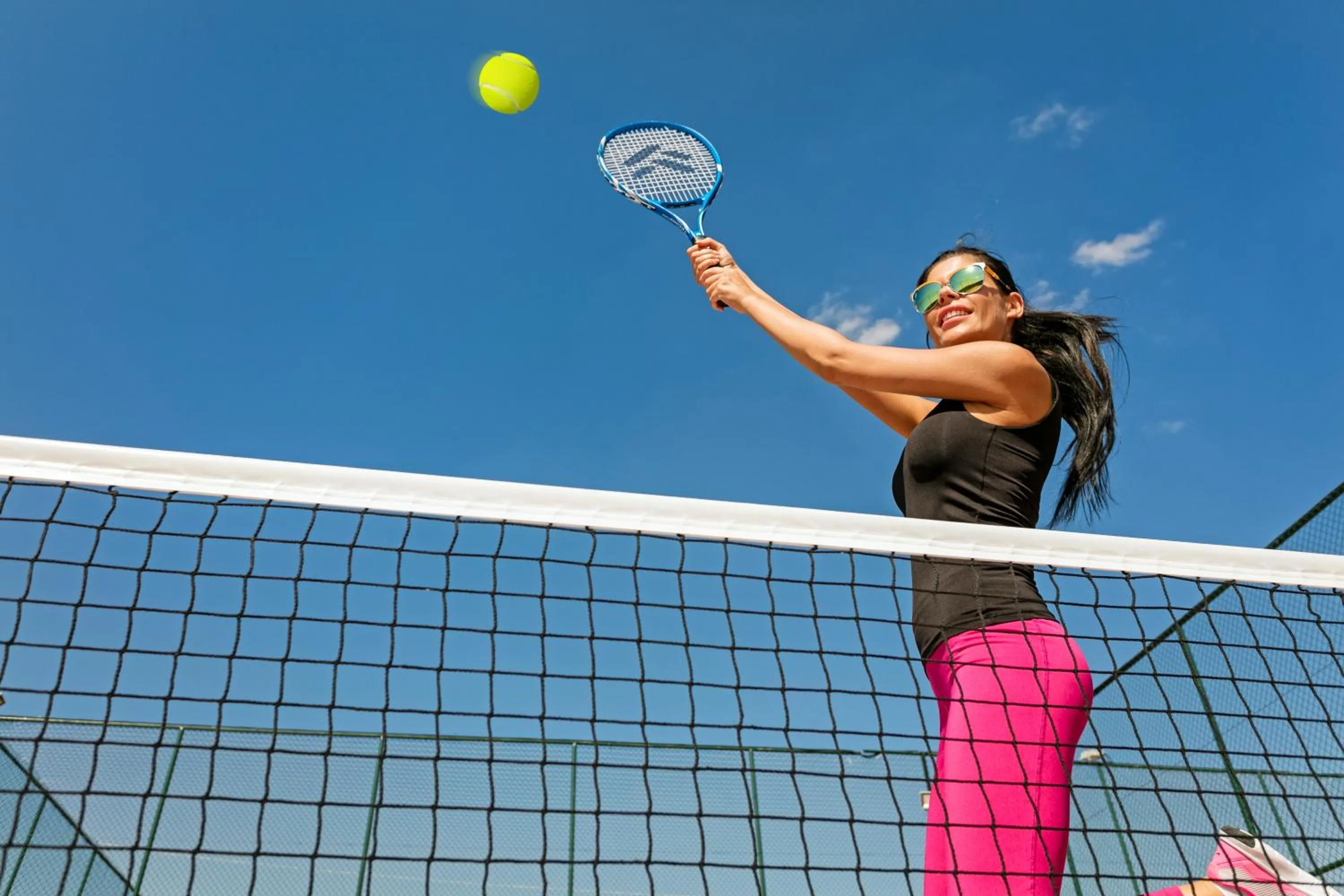 Tennis court in Grannos Thermal Hotel & Convention Center